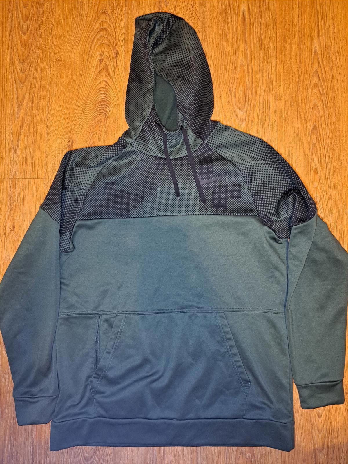 Nike Nike Dri Fit Hoodie Sweater Mens Large Green Size US L / EU 52-54 / 3 - 1 Thumbnail