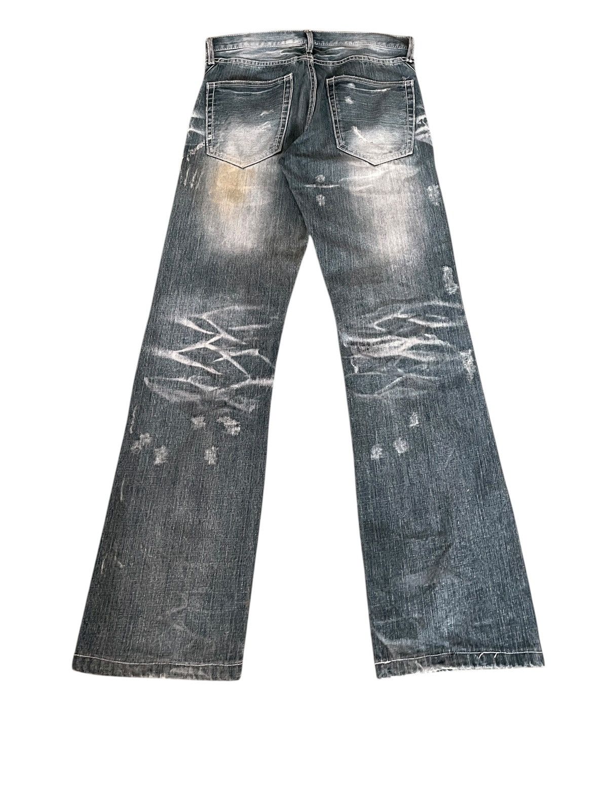 semanticdesign Very Rare Vintage Brand Semantic Design Flared Jeans 1990s Size US 32 / EU 48 - 2 Thumbnail