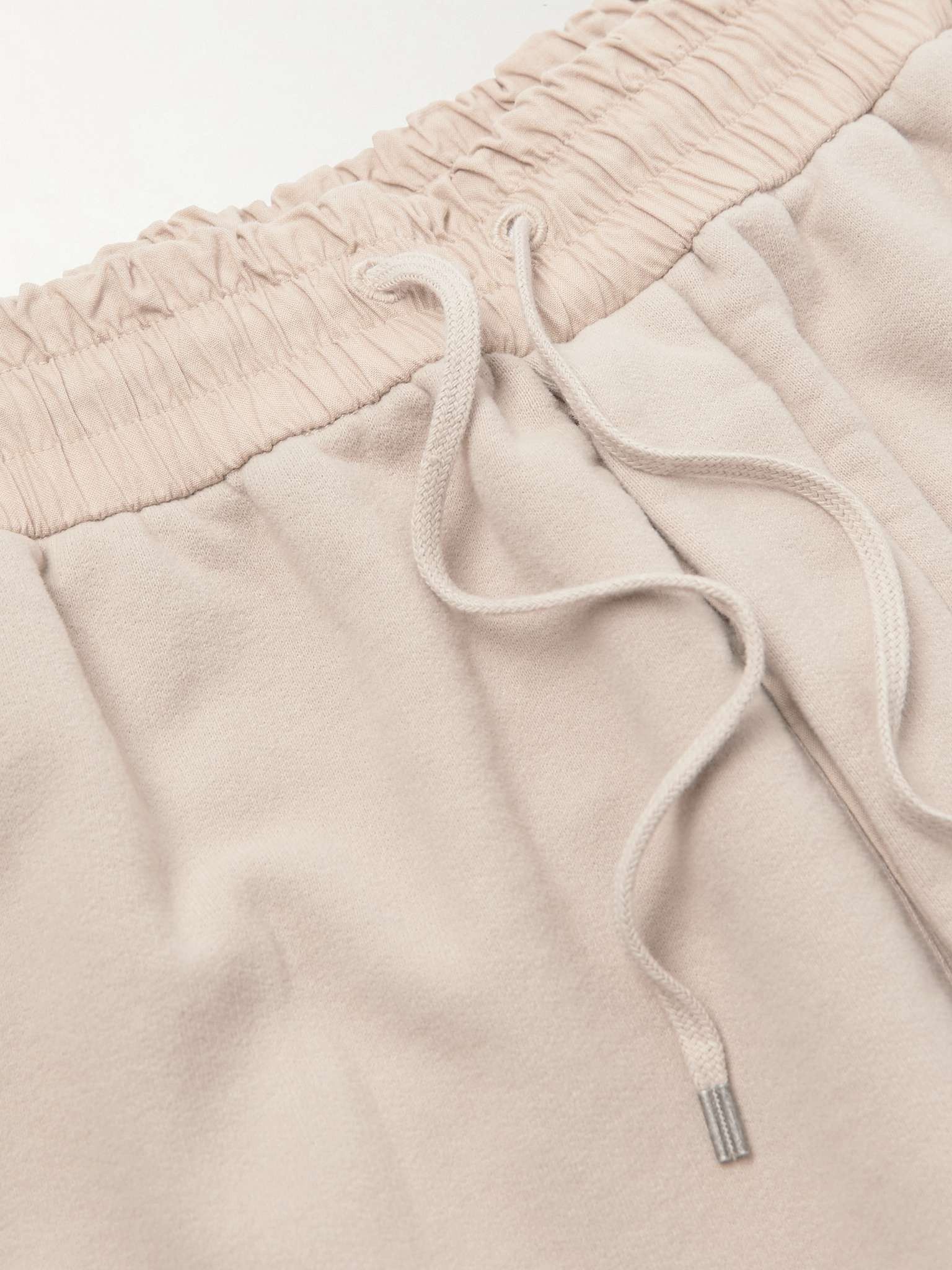 Saint Laurent Paris o1s1wg110325 730493 Bermuda Short in Fleece in Beige Size US 30 / EU 46 - 3 Thumbnail