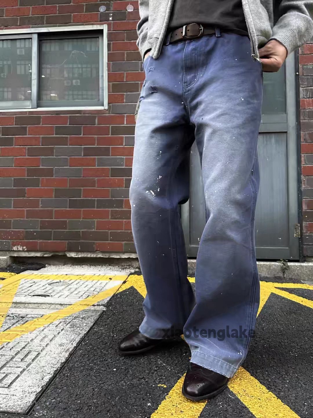 Vintage xtl vintage washed faded loose baggy carpenter pants Size US 30 / EU 46 - 8 Thumbnail