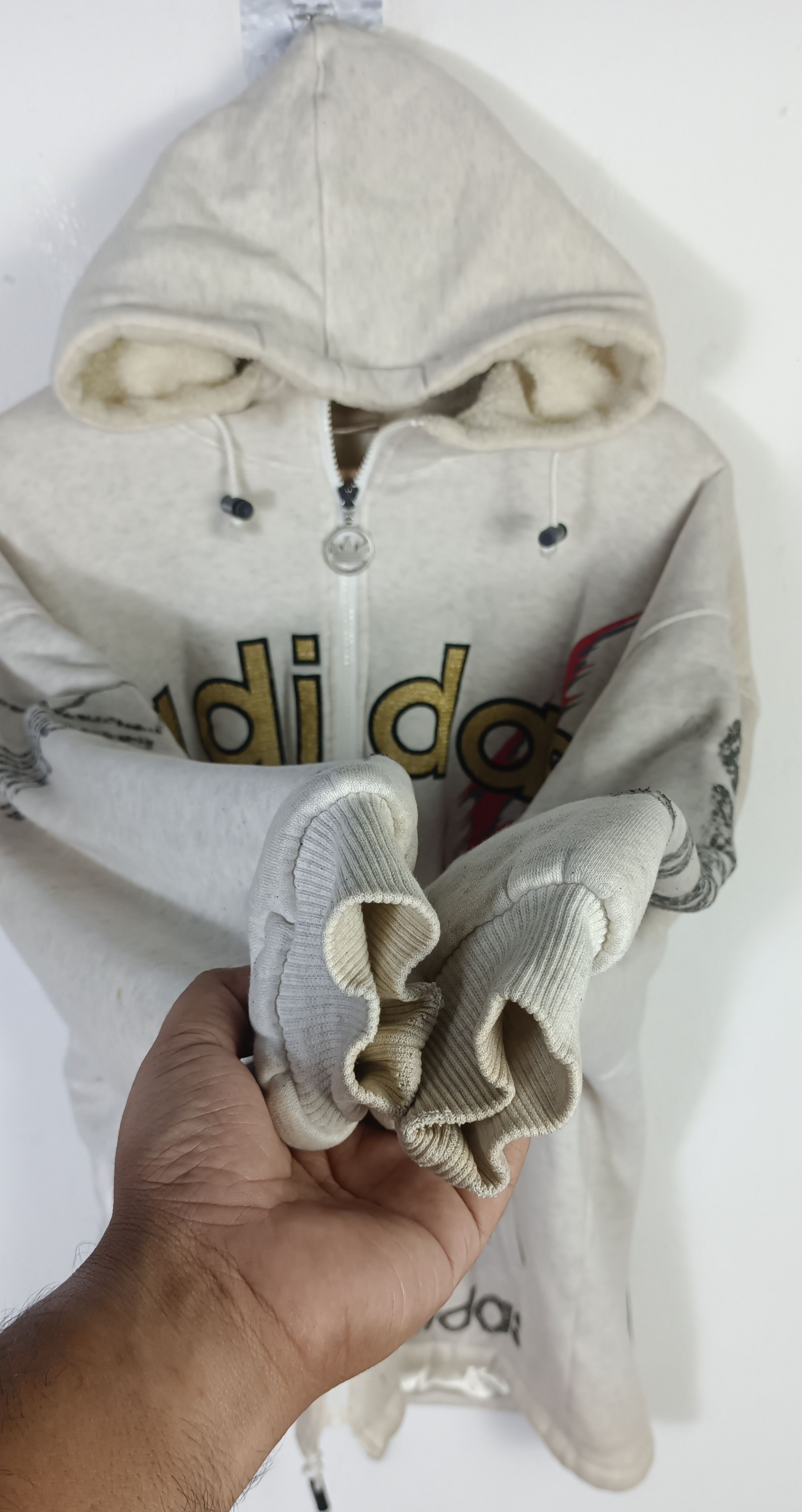 Adidas Vintage 90s🔥 Adidas RUN DMC 3 Stripes Big Logo Size US XL / EU 56 / 4 - 11 Thumbnail