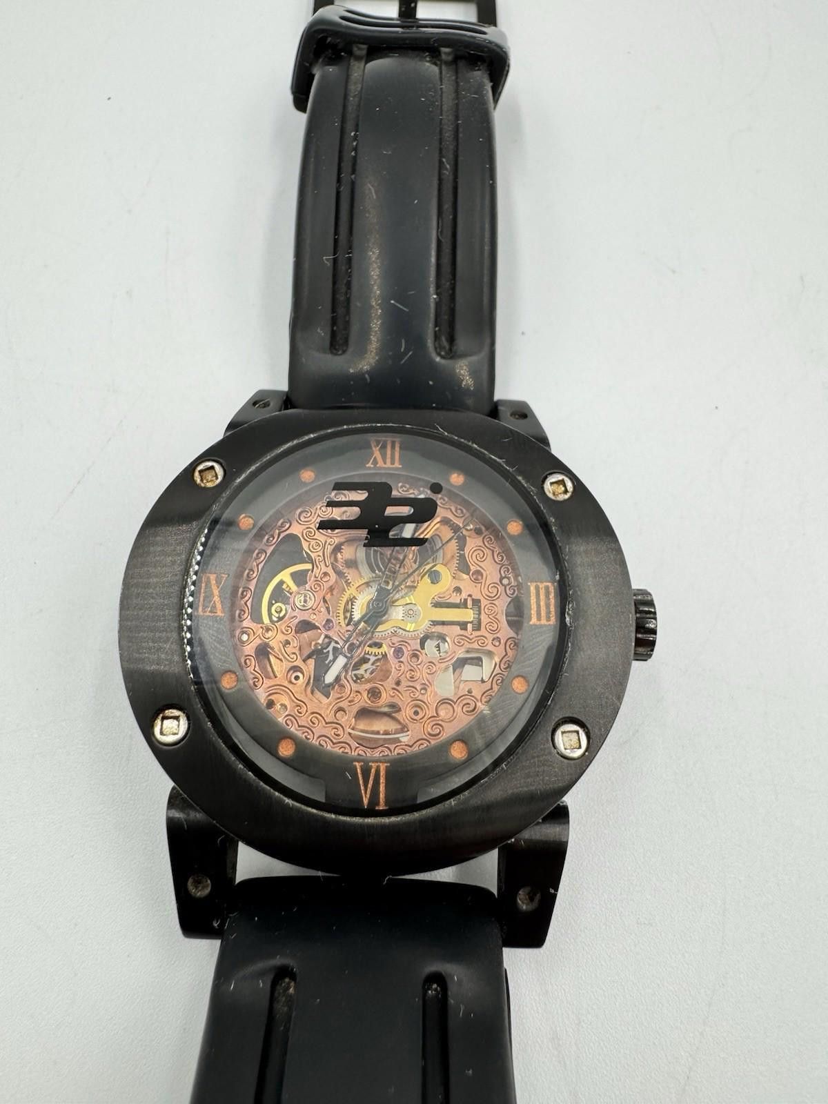 Designer 32 DEGREES Automatic Movement Floating Goldtone Skeleton Size ONE SIZE - 1 Thumbnail