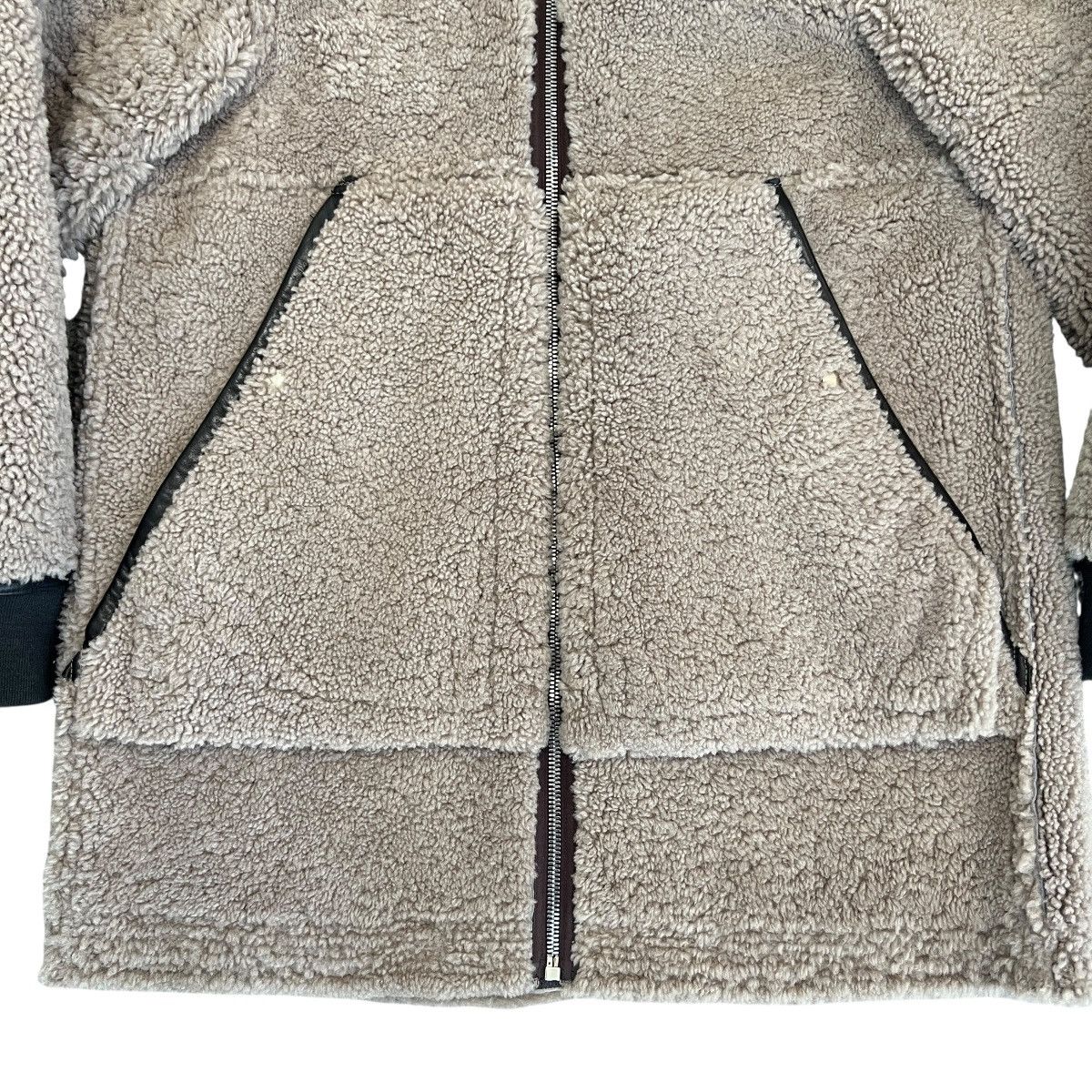 Rick Owens Rick Owens 20FW Exploder Reversible Shearling Bore Jacket 48 Size US M / EU 48-50 / 2 - 12 Thumbnail