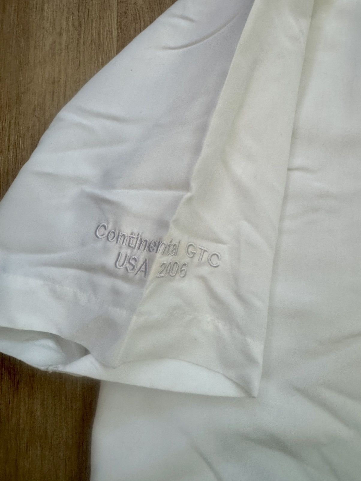 Bentley BENTLEY EMBROIDERED IMPRINT LOGO SILK BUTTON UP SHORT SLEEVE Size US XXL / EU 58 / 5 - 6 Thumbnail