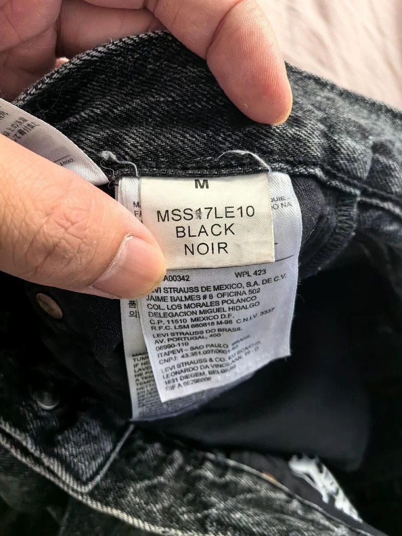 Vetements Vetements SizeM Levis Reversible Zipper Washed Grey-Black J Size US 30 / EU 46 - 5 Thumbnail