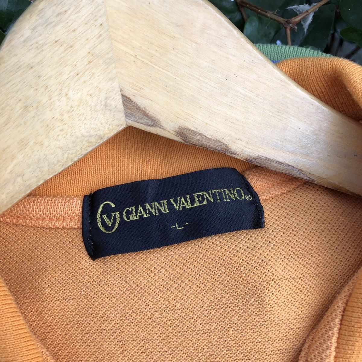 Gianni Valentino × Valentino × Vintage Rare vtg🔥 GIANNI VALENTINO RAINBOW FONT CENTER LOGO Size US L / EU 52-54 / 3 - 5 Thumbnail