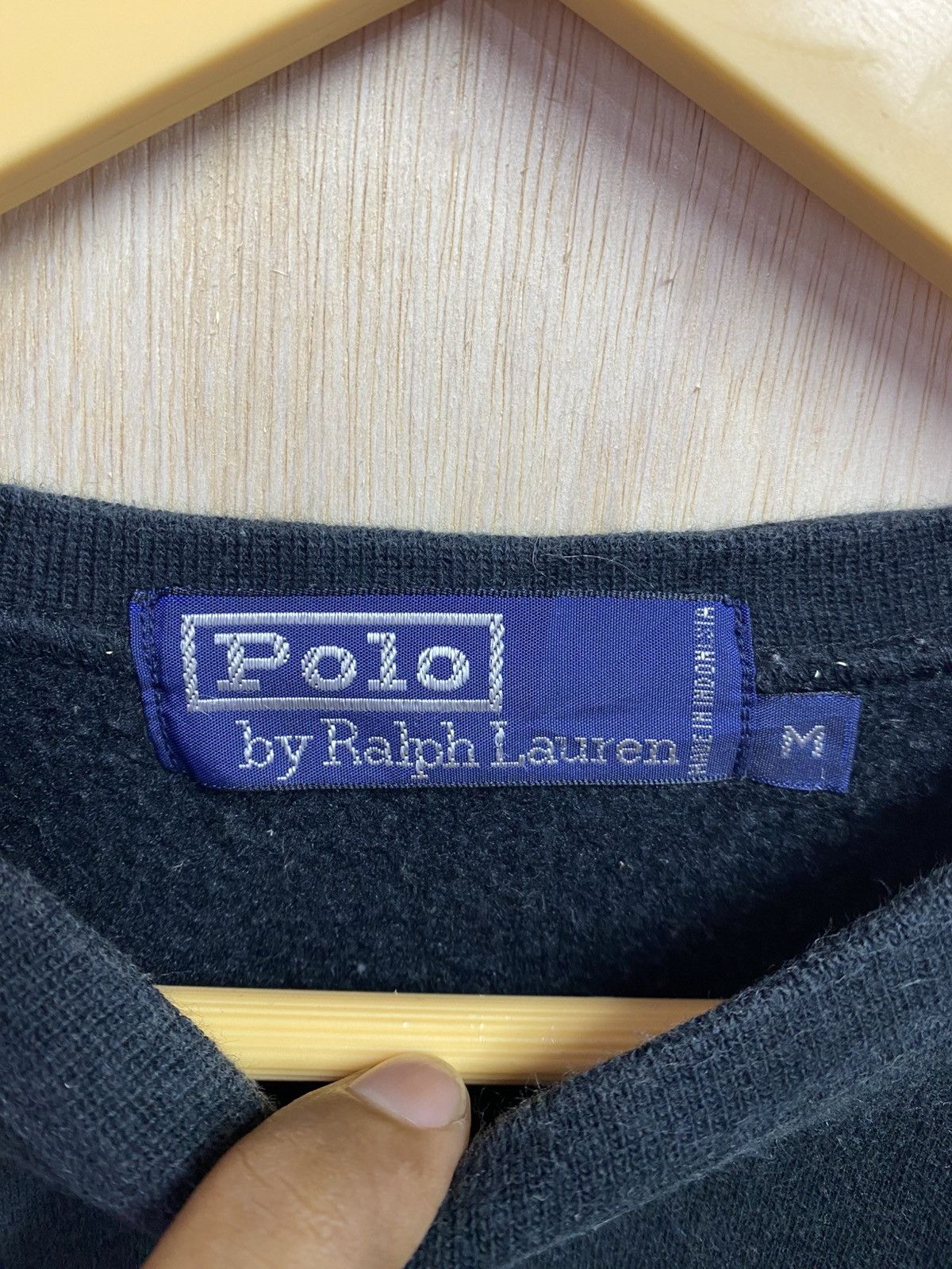Polo Ralph Lauren vintage Polo Ralph Lauren RL big logo sweatshirt. Size US XL / EU 56 / 4 - 2 Thumbnail