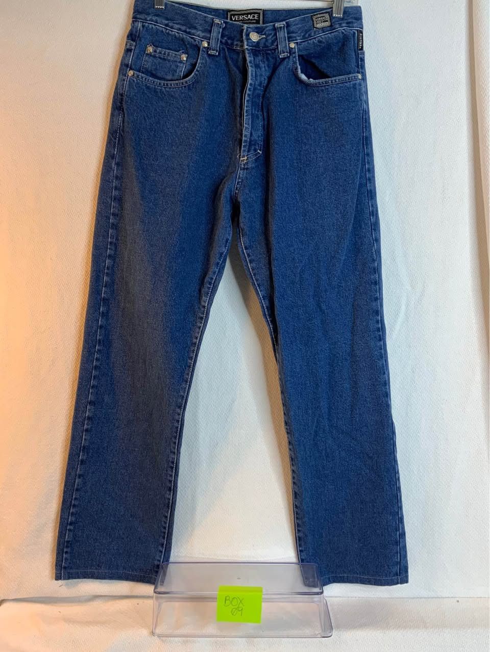 Versace Vintage Versace Jeans Regular Fit Button fly Made in Italy Size US 34 / EU 50 - 1 Thumbnail