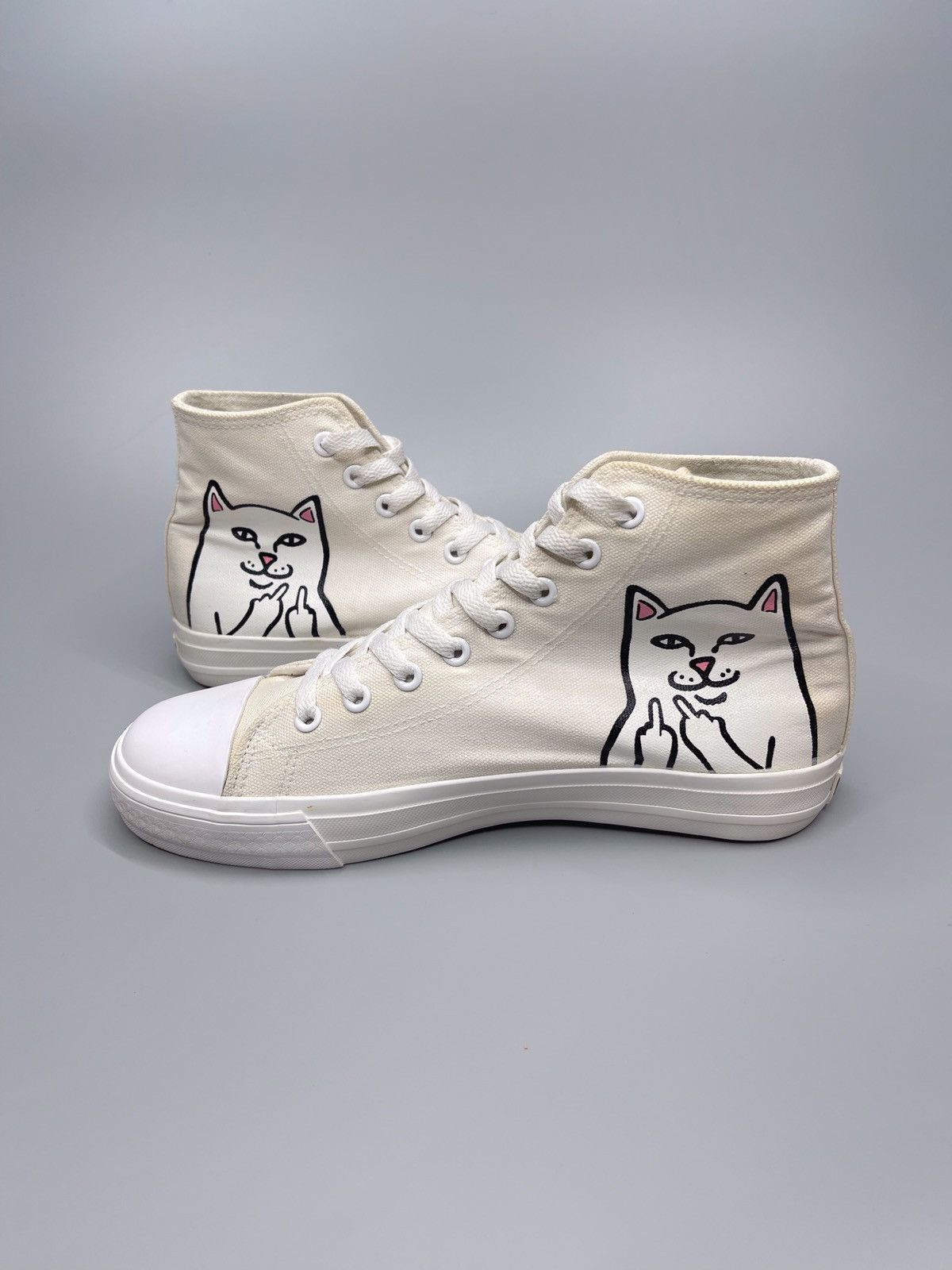 Hook-Ups × RIPNDIP Y2k Rip N Dip Hi-Top Sneakers Size US 7 / EU 40 - 5 Thumbnail