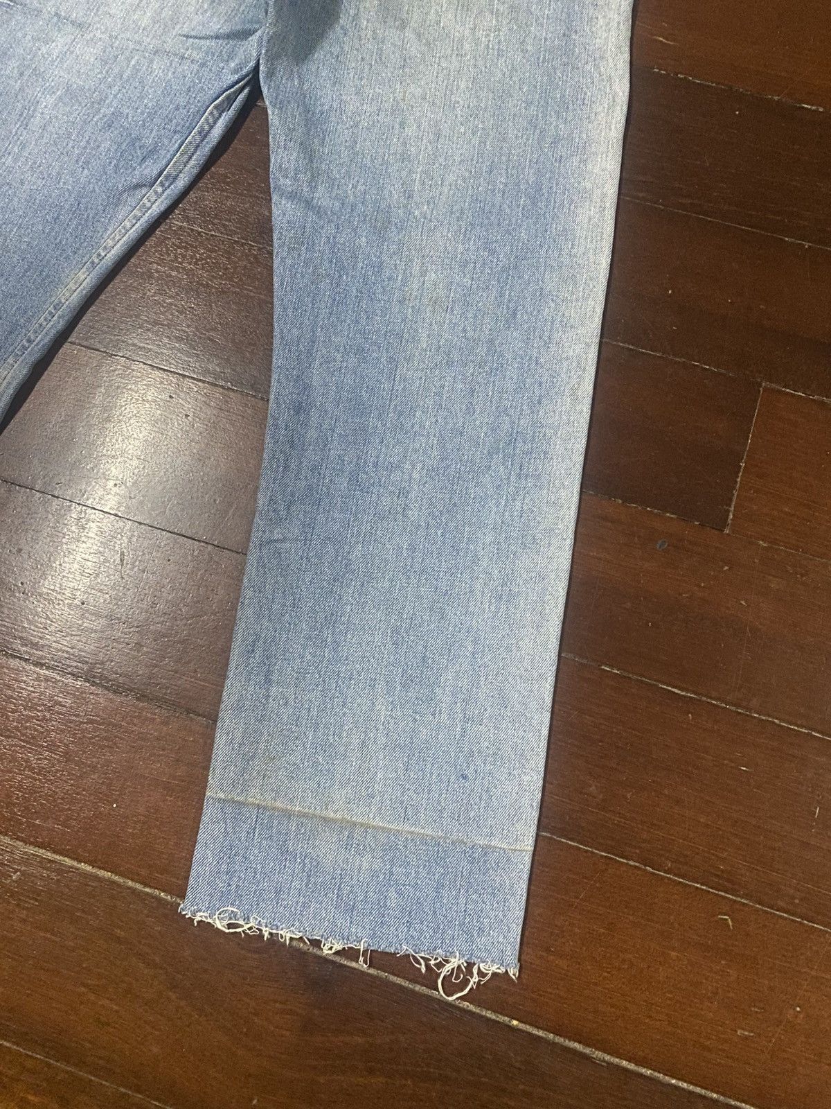 Lee Vintage 70s 80s Lee Riders Distressed mud wash rusty Size US 32 / EU 48 - 13 Thumbnail