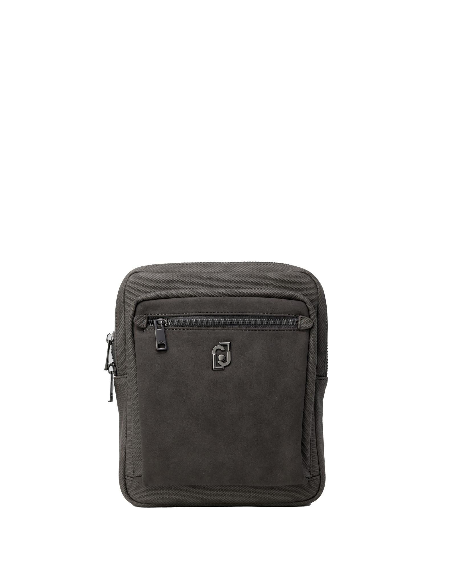 image of Liu Jo Shoulder Bag With Zip Fastening in Grey, Men's