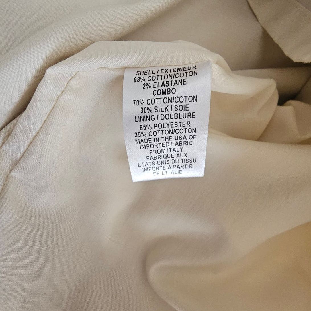 MILLY EUC *Milly of New York* Women's Khaki Casual Summer Dress S Size S / US 4 / IT 40 - 9 Thumbnail
