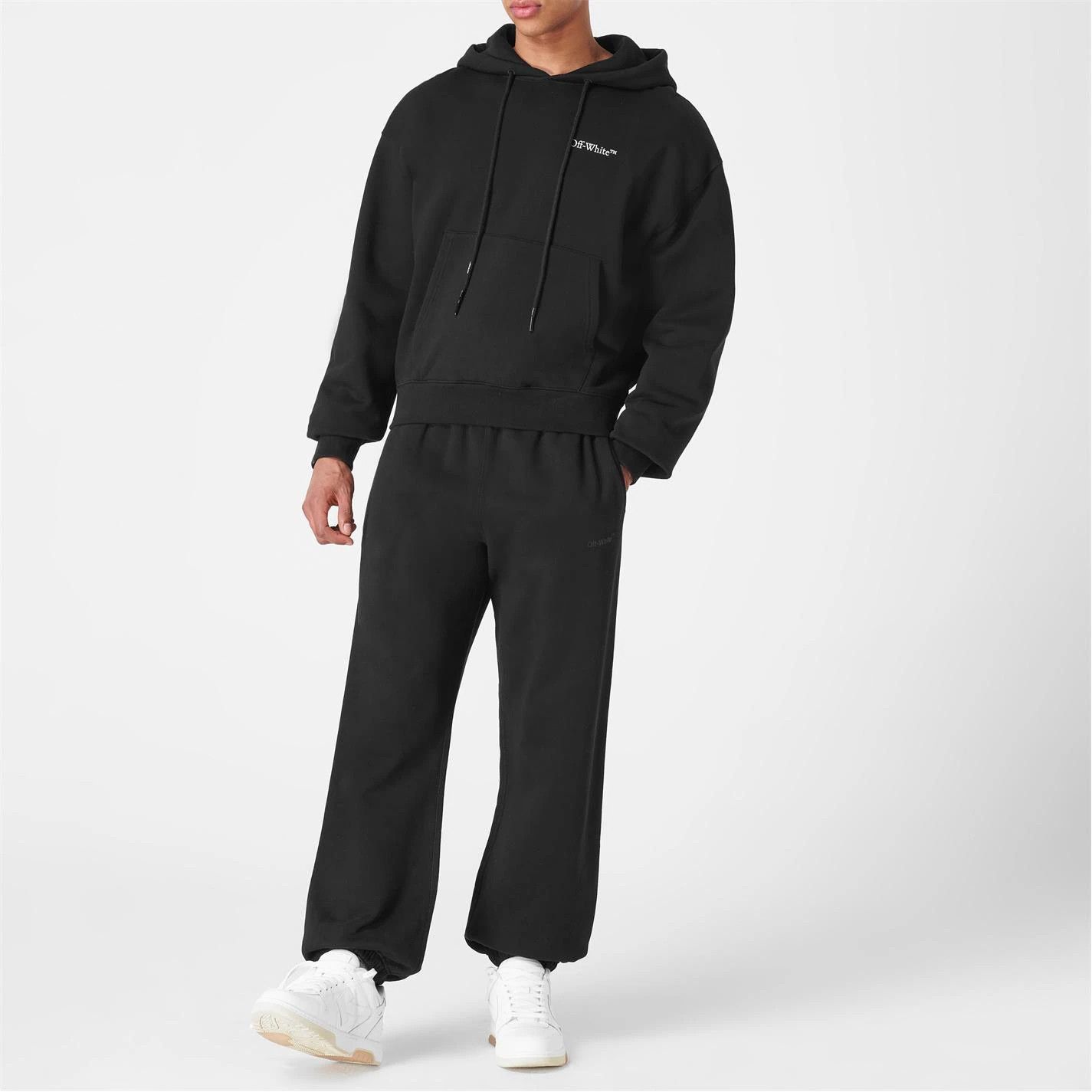 Off-White o1g2r1mq0226 Caravaggio Painting Print Hoodie In Black Size US XXS / EU 40 - 2 Thumbnail