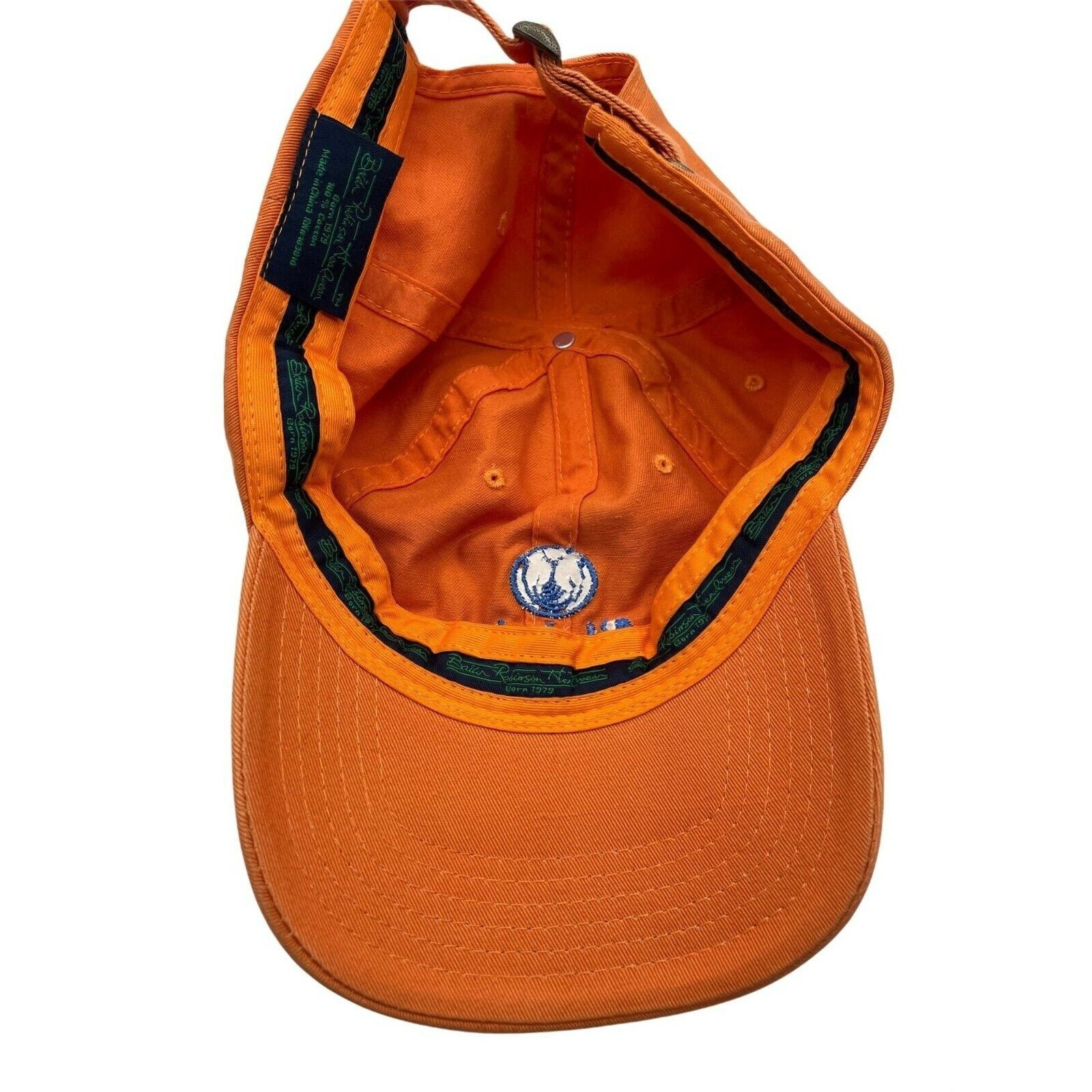 Other Allstate Good Hands Hat Orange Adjustable Canvas One Size Size ONE SIZE - 5 Thumbnail