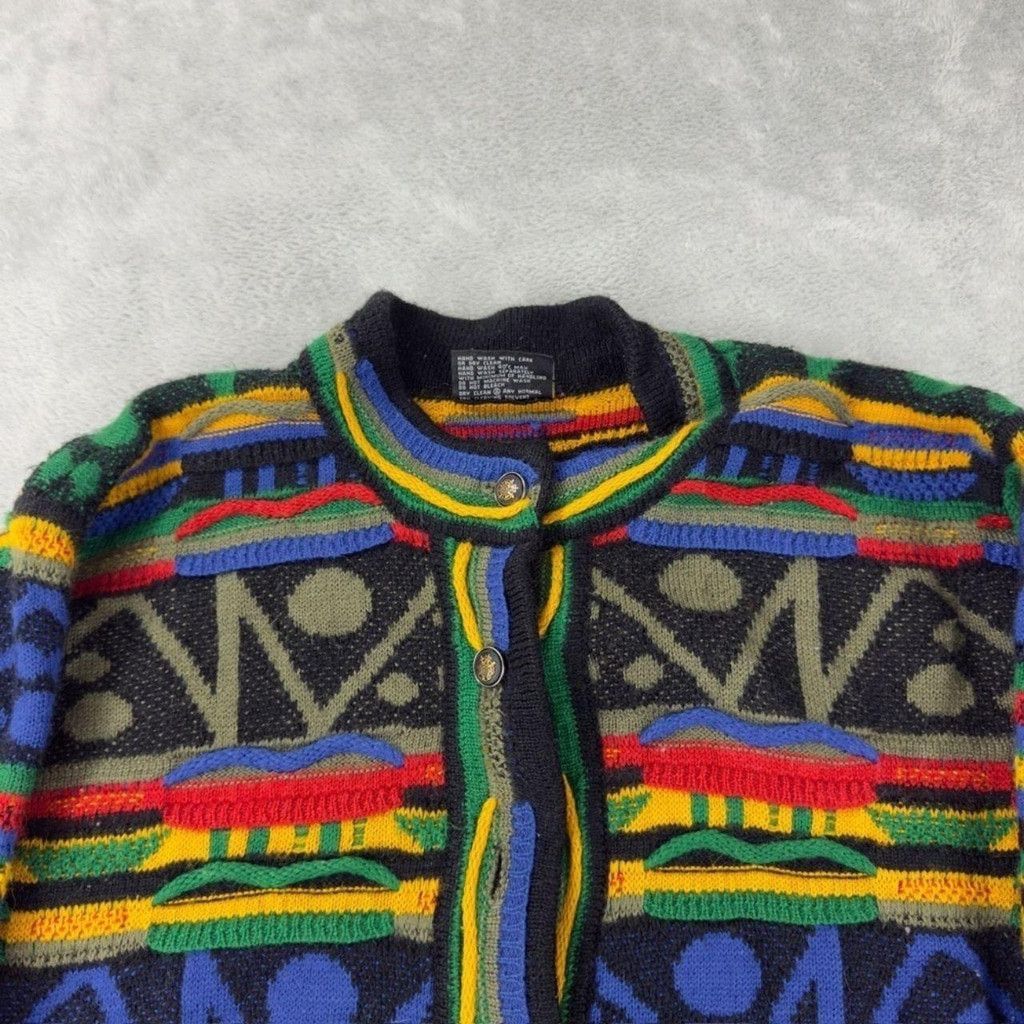 Coogi COOGI Australia Retro Wool Cardigan Extra Large Size XL / US 12-14 / IT 48-50 - 6 Thumbnail