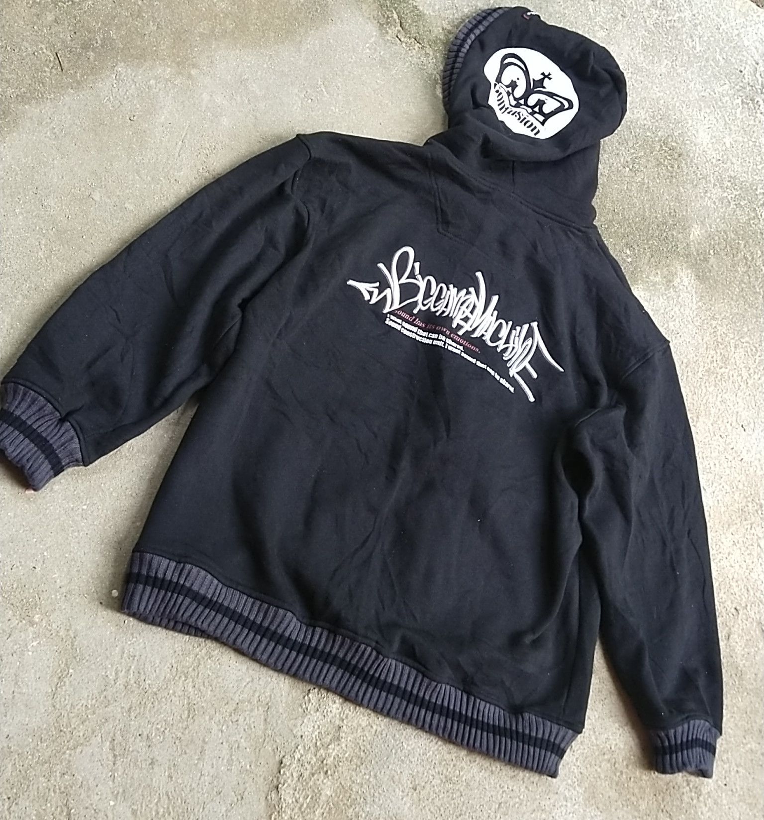 Japanese Brand Final Drop Rare Ab Tech Hoodies Size US XL / EU 56 / 4 - 1 Thumbnail