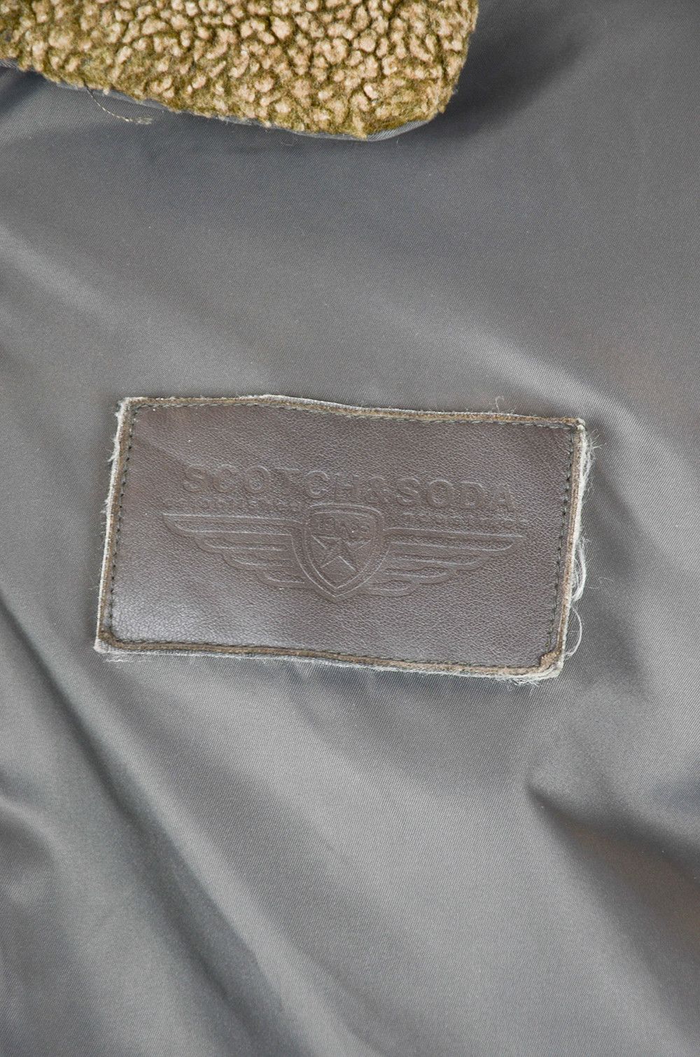 Scotch & Soda Scotch & Soda Bomber Jacket – Flight Patch Design – Size L Size US L / EU 52-54 / 3 - 6 Thumbnail
