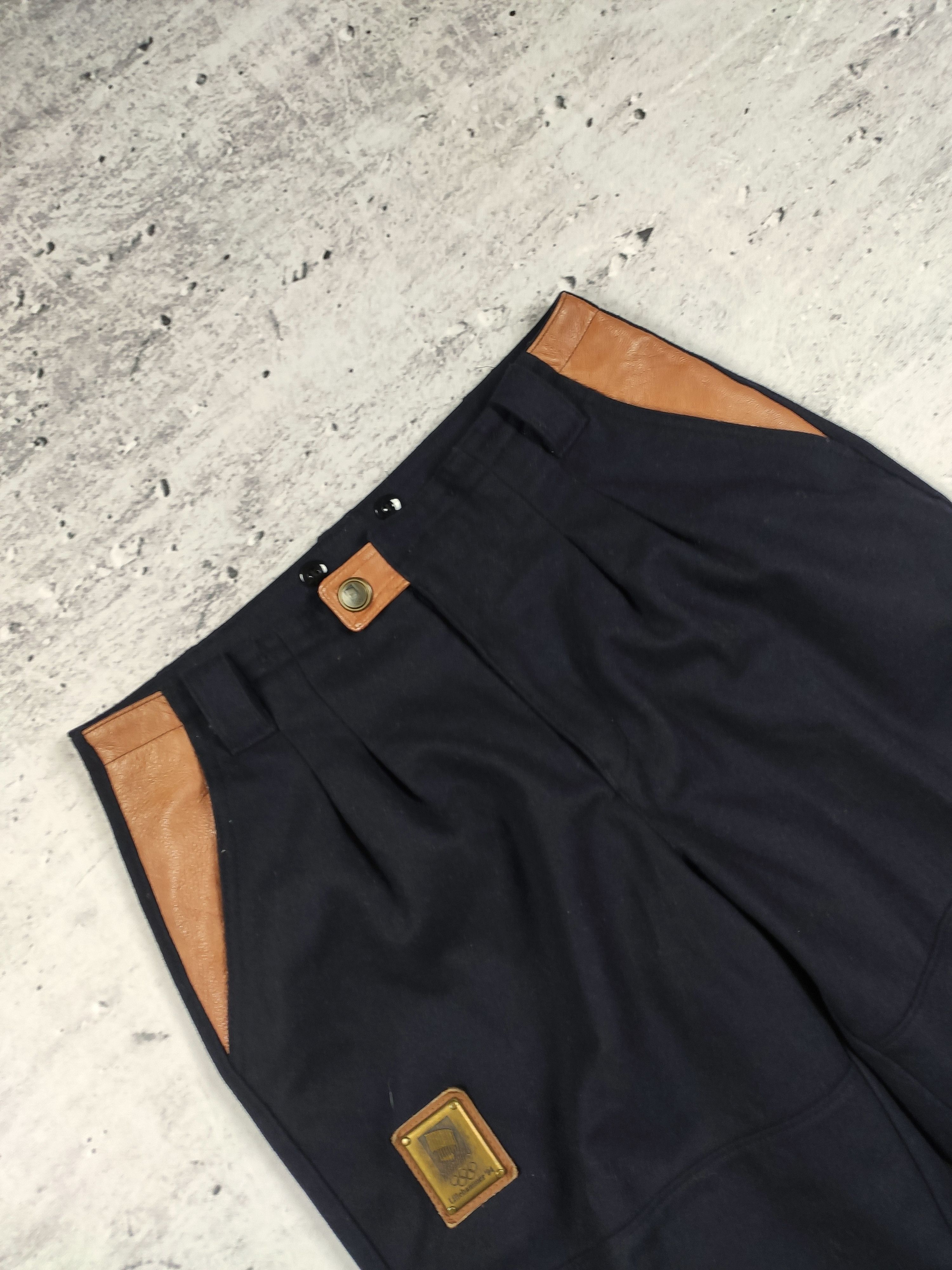 Vintage Rare vintage Lillehammer 1994 olympics wool shorts trousers Size US 34 / EU 50 - 2 Thumbnail