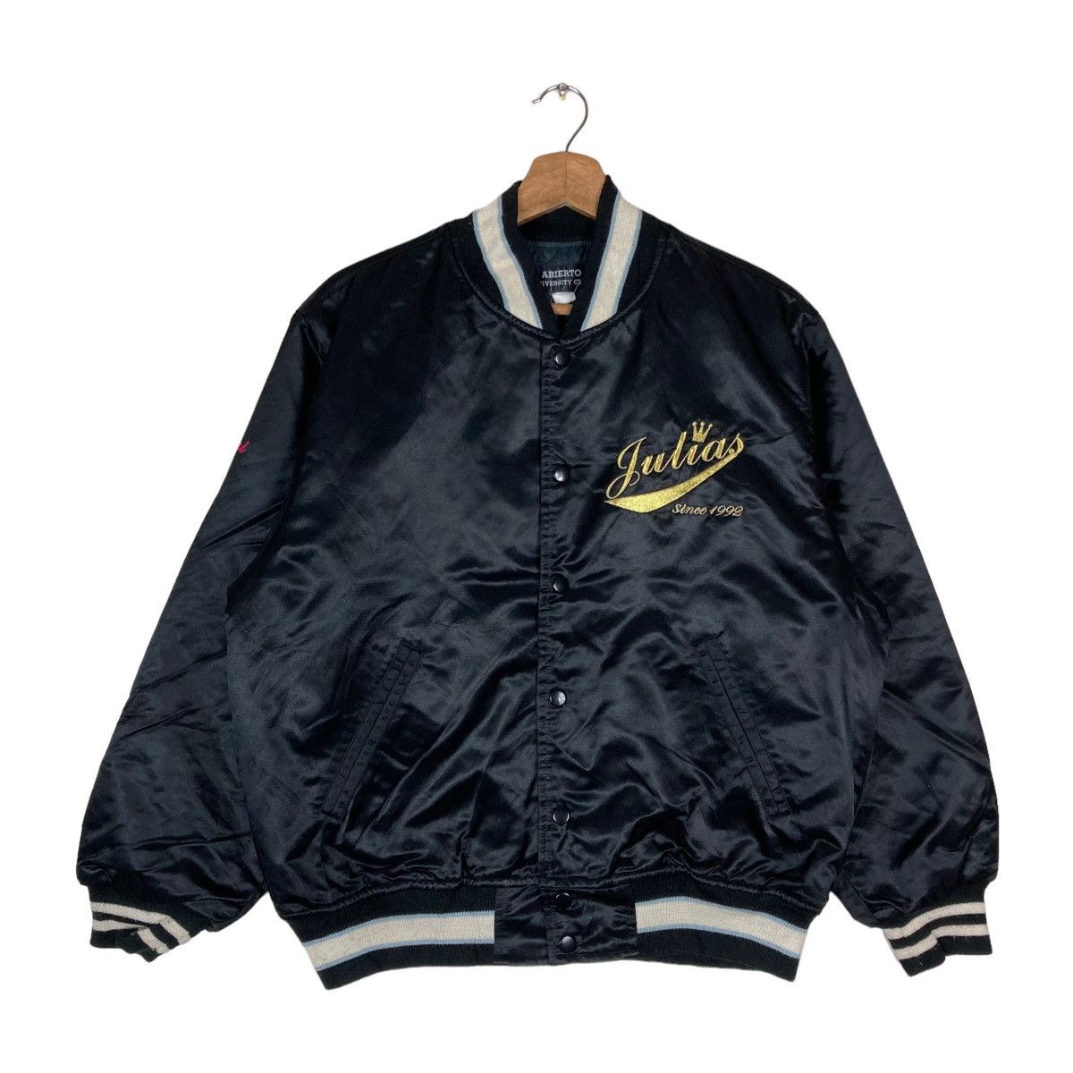 Vintage Vintage Abierto University Club Julias Snap Button Jacket Size US M / EU 48-50 / 2 - 2 Thumbnail