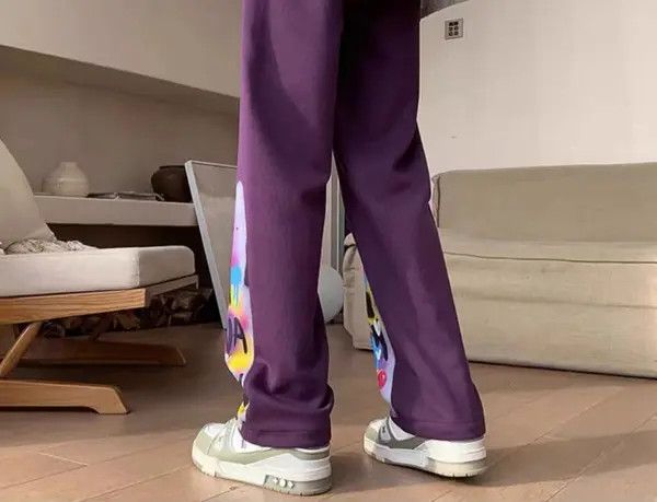 VIBE Street graffiti dopamine hip hop straight trousers Size US 30 / EU 46 - 6 Thumbnail