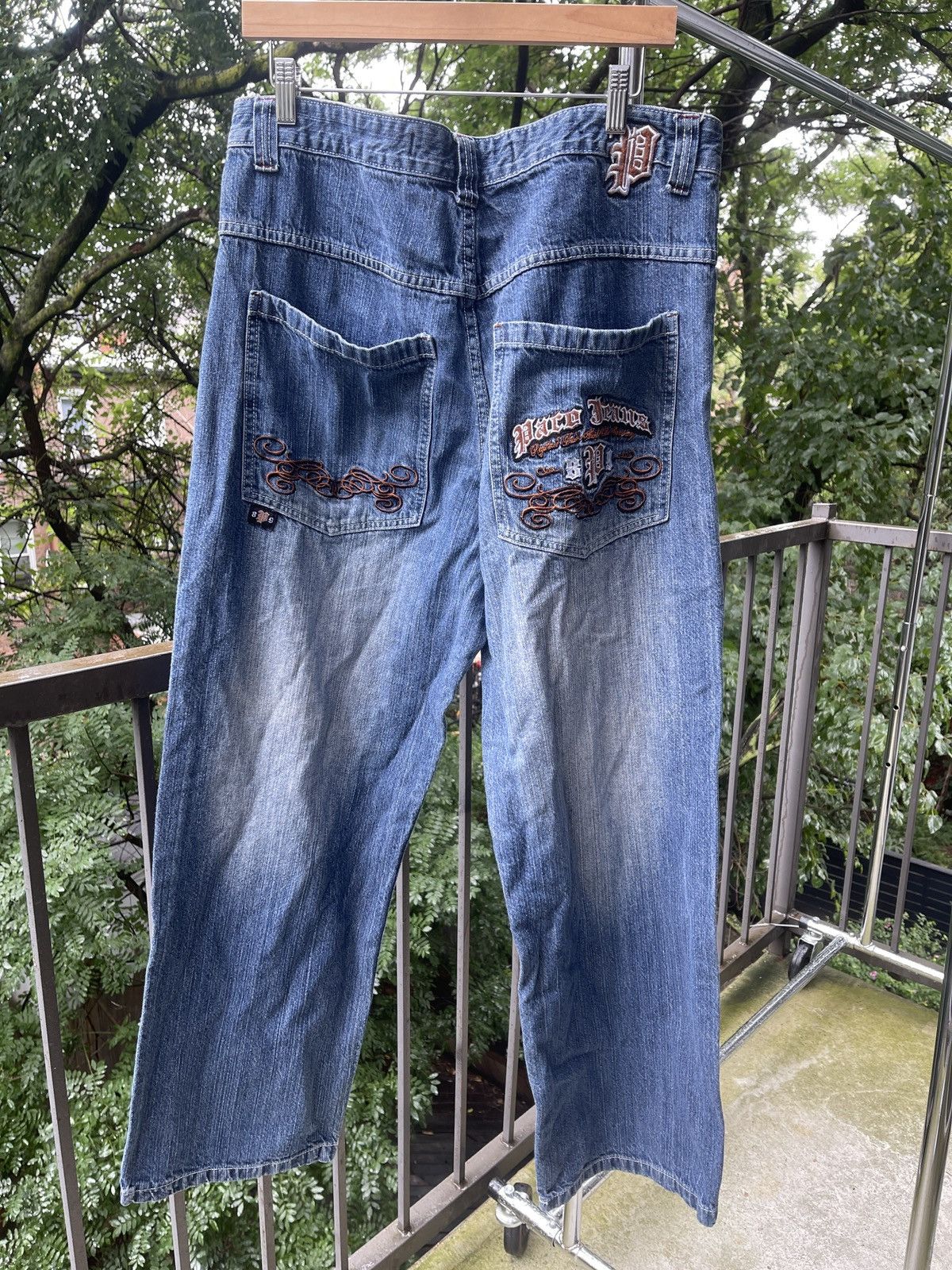Vintage VINTAGE Y2K PACO JEANS BAGGY EMBROIDERED DENIM JEANS 36 Size US 36 / EU 52 - 1 Thumbnail