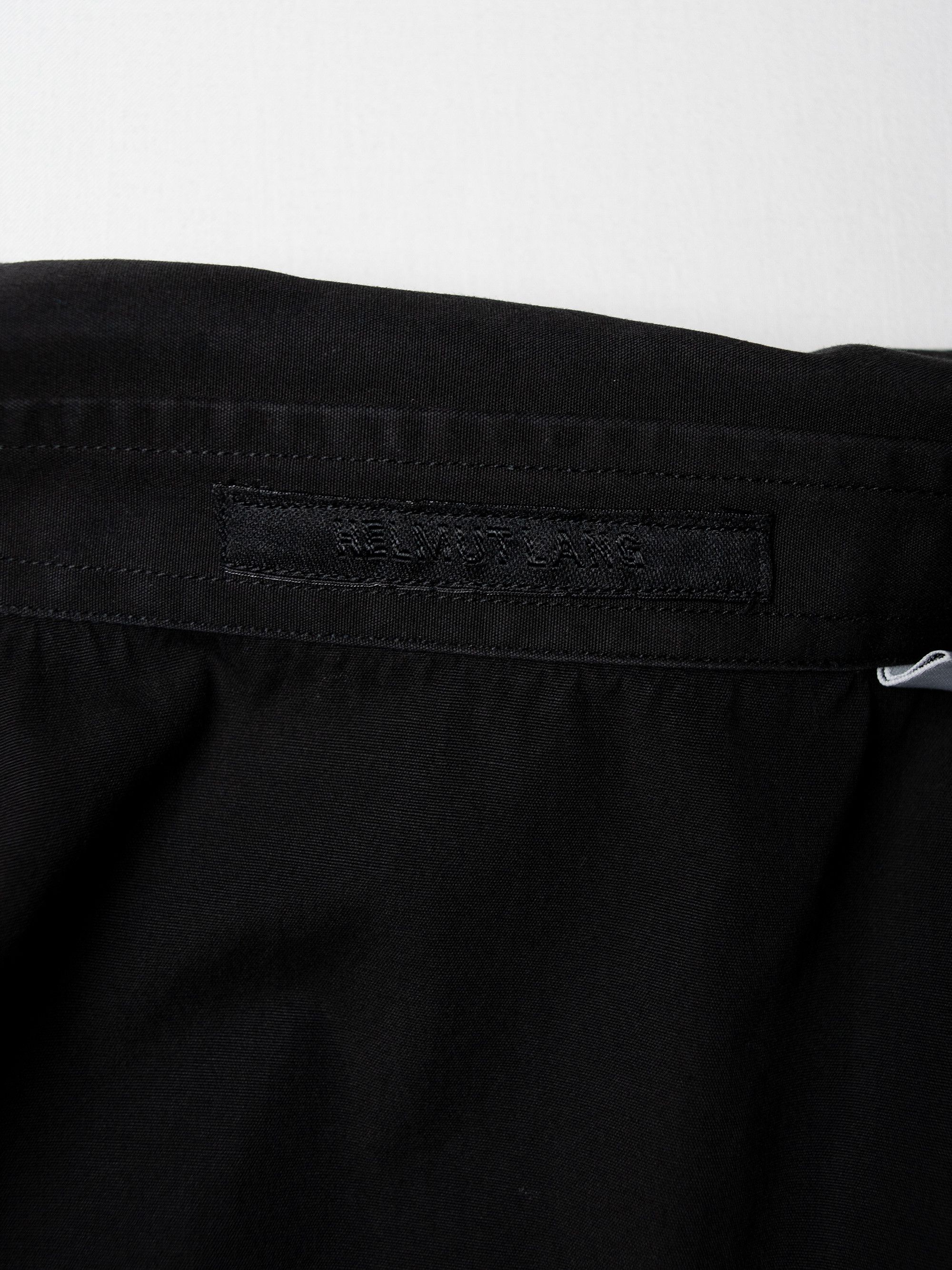 Helmut Lang Helmut Lang - 2000s - pointed hem sleeveless shirt (black) Size S / US 4 / IT 40 - 4 Thumbnail