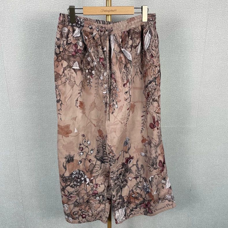 Dior Dior Runway Floral Denim Casual Pants - dmc Size US 36 / EU 52 - 1 Thumbnail