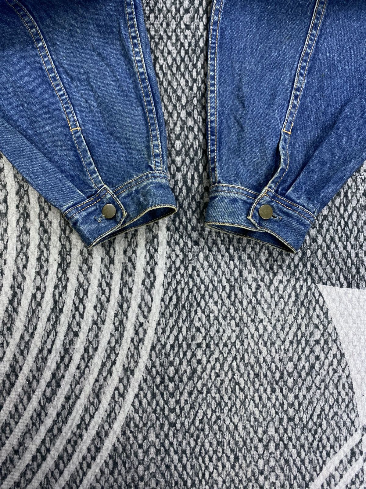 Japanese Brand Vintage 80s Driver’s Manual Rare Design Denim Jacket Size US L / EU 52-54 / 3 - 8 Thumbnail