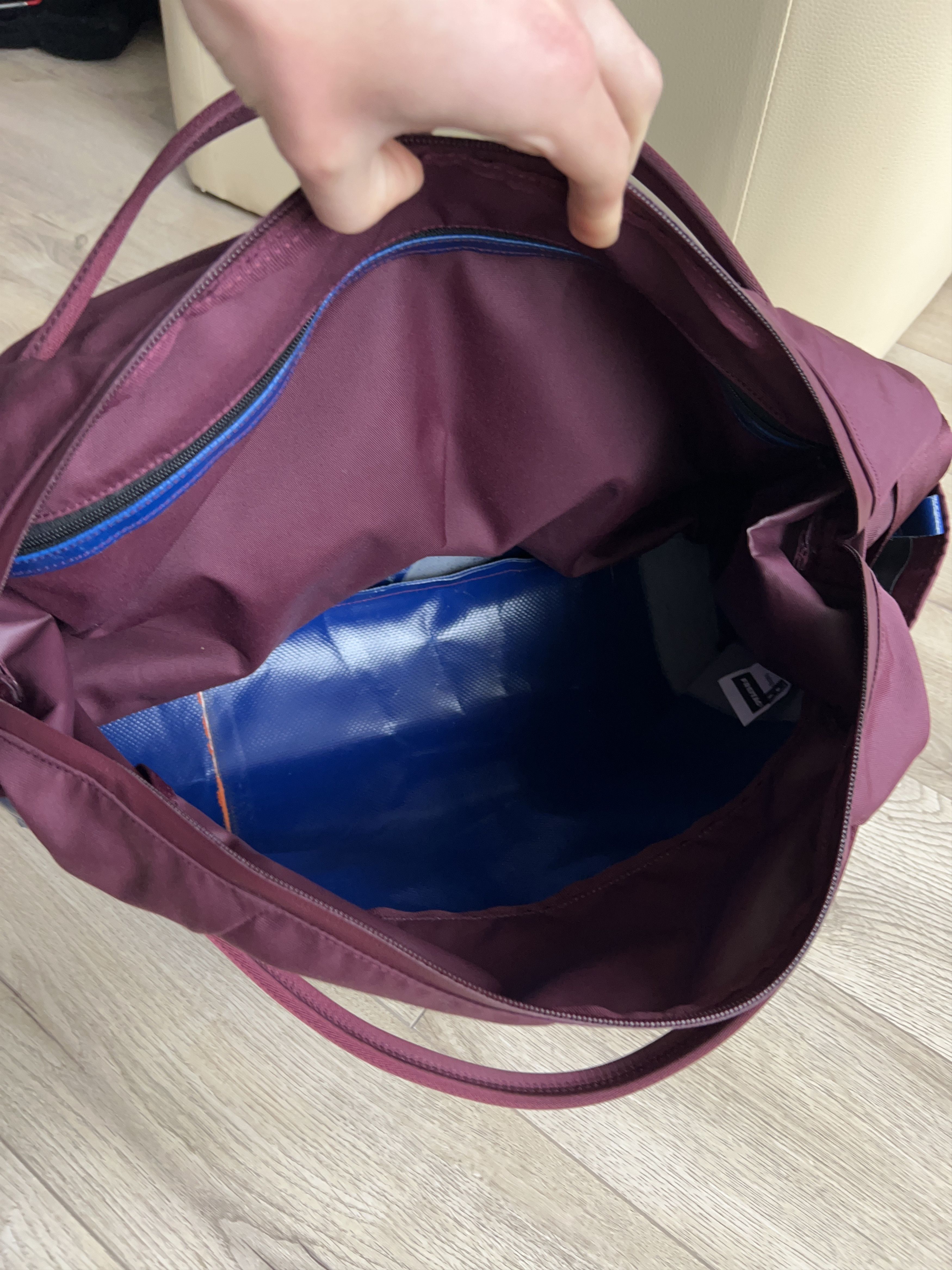 Freitag × The Recycled Planet F660 Jimmy Large Duffel Bag Gym Sports Atheltic Recycled Size ONE SIZE - 12 Thumbnail