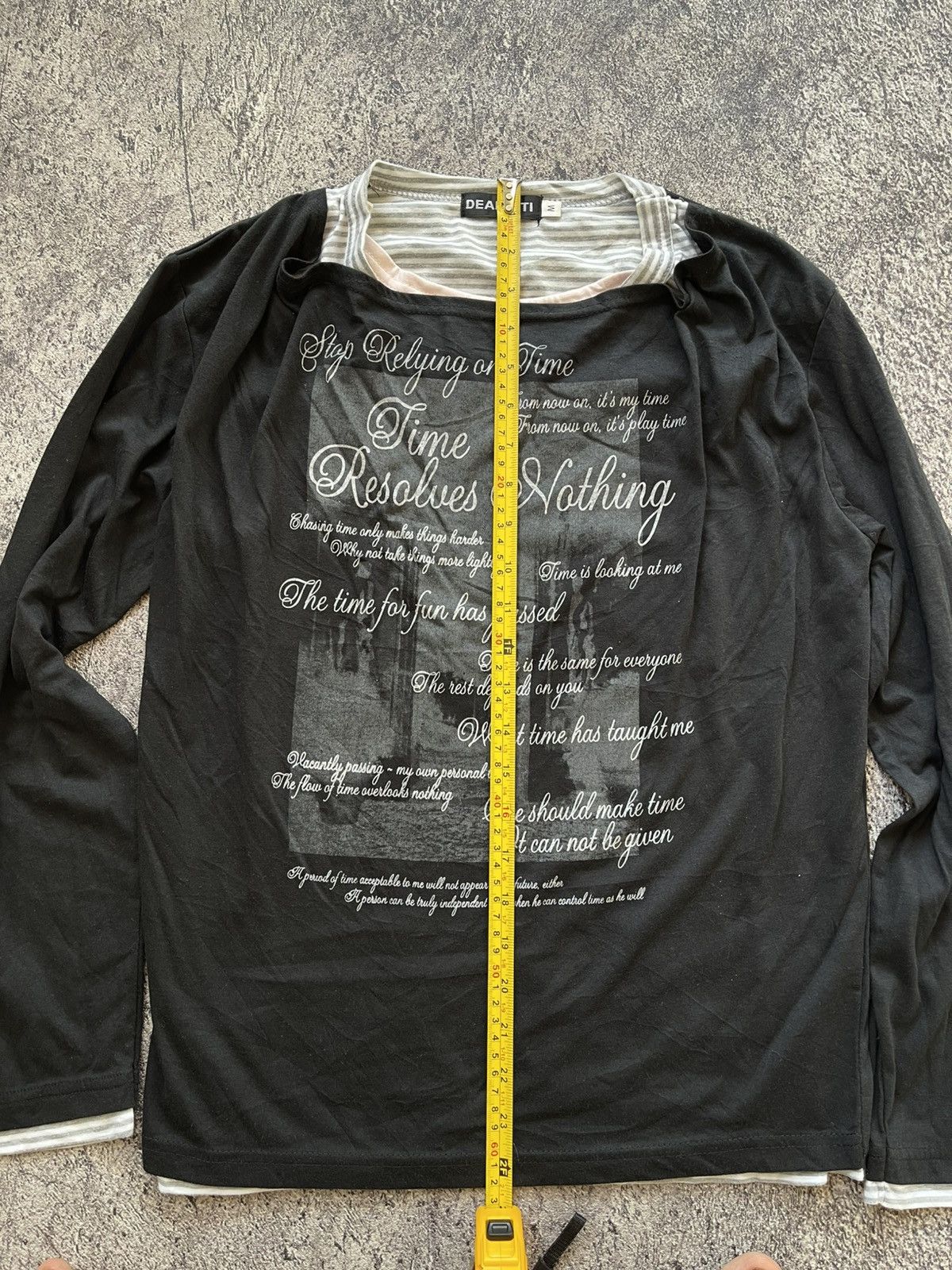 Japanese Brand Y2K Dealetti double layer ifsixwasnine longsleeve Size US M / EU 48-50 / 2 - 5 Thumbnail