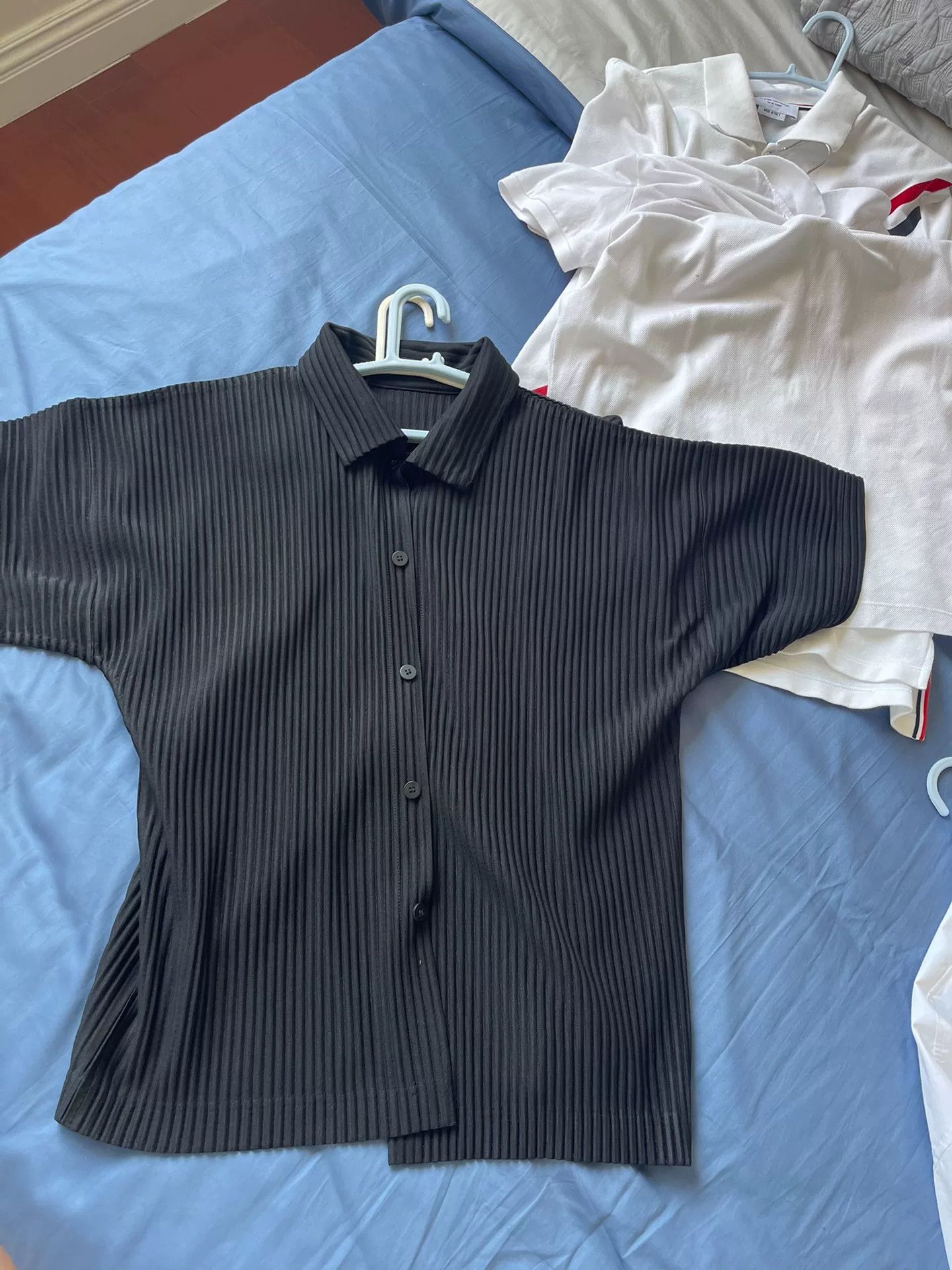 Issey Miyake Issey Miyake Short Sleeve Shirt Size US M / EU 48-50 / 2 - 1 Thumbnail