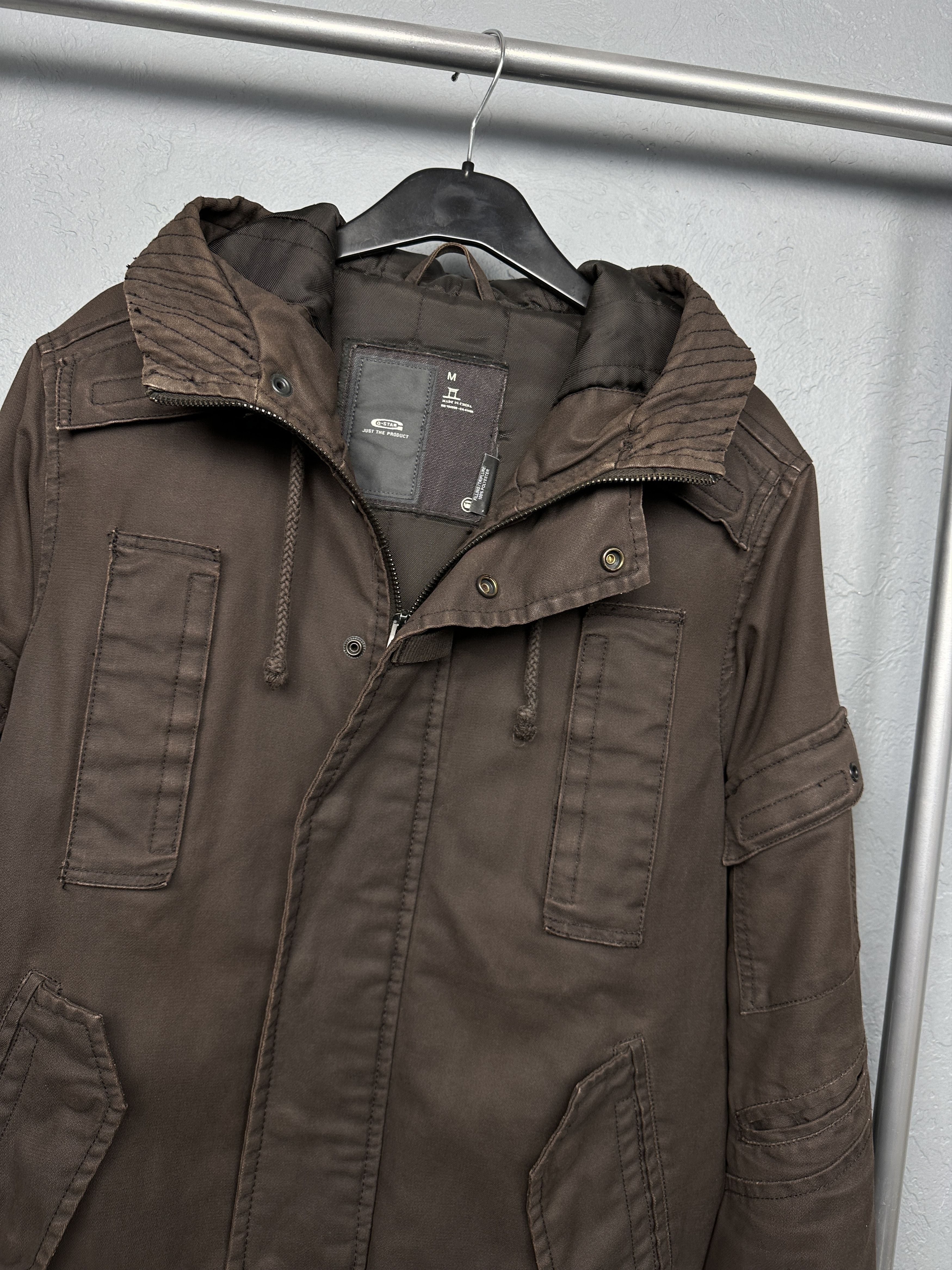 G-Star G Star Raw Mens Capter Jacket Waxed Style Wax Size US M / EU 48-50 / 2 - 2 Thumbnail