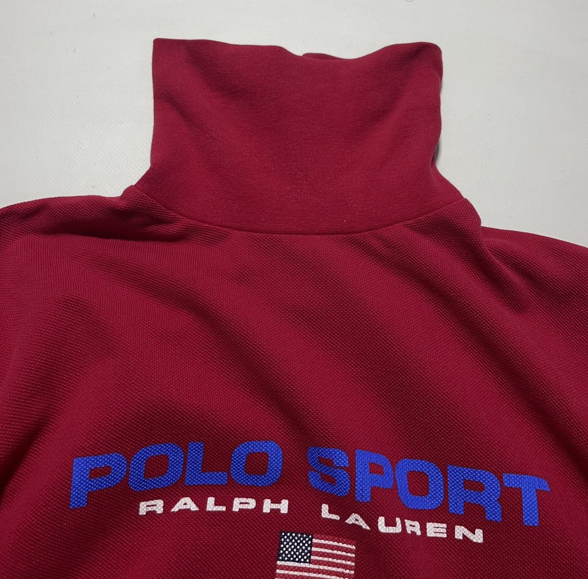 Polo Ralph Lauren Vintag Ralph Lauren Polo Sport Big Logo Turtleneck Size US L / EU 52-54 / 3 - 7 Thumbnail