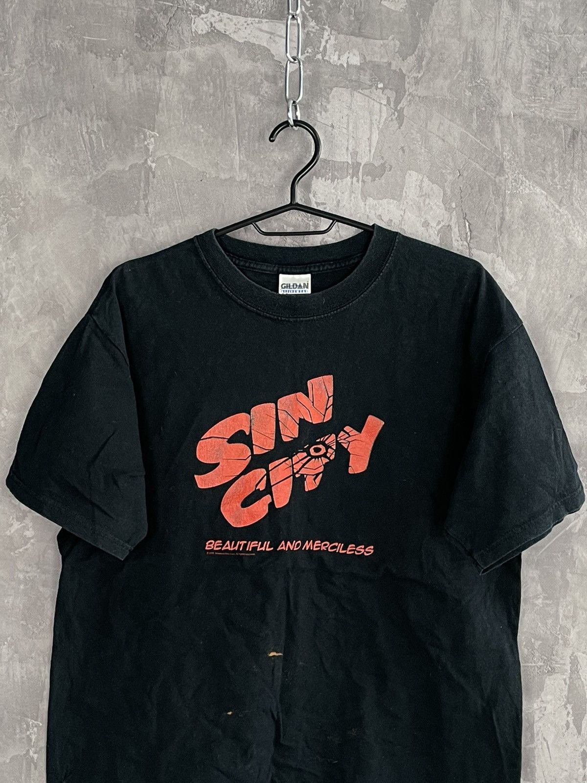 Band Tees Vintage 2000s SIN CITY Movie T Shirt Size US M / EU 48-50 / 2 - 2 Thumbnail