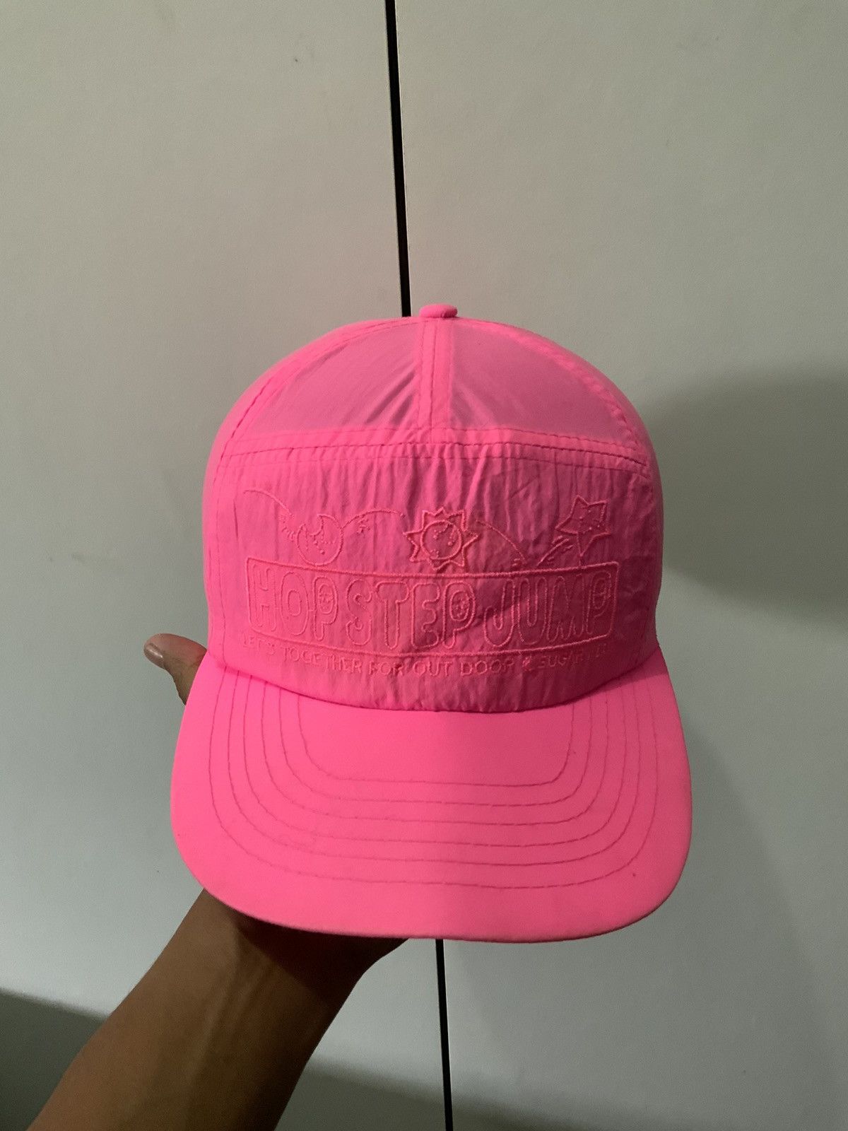 Vintage Hop Step Jump Pink Hat Size ONE SIZE - 5 Thumbnail