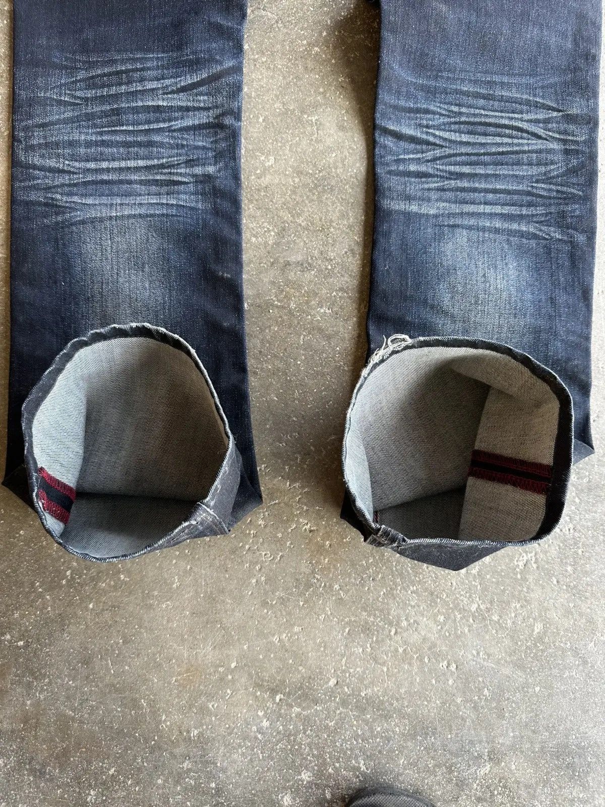 HIDEAWAYS SICKS 💥 FLARE NICOLE CLUB FOR MEN BONDAGE VERY RARE DENIM Size US 32 / EU 48 - 14 Thumbnail