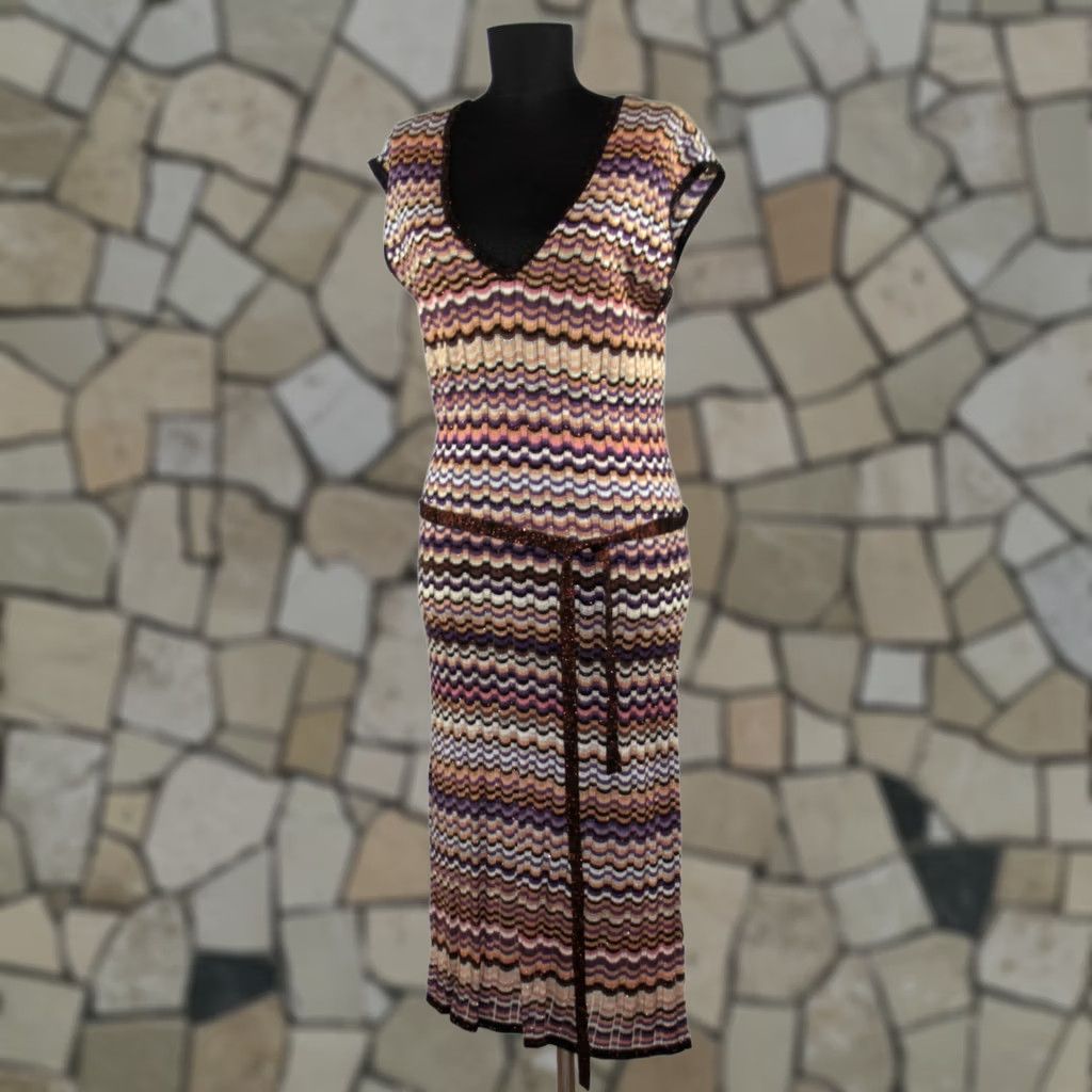 Missoni Missoni Lindex womens long dress S Multicoloured A-Line Dress Womens Womens S Missoni Dress Long 116 cm Size S / US 4 / IT 40 - 1 Thumbnail