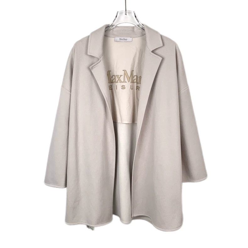 Max Mara Max Mara Apricot lapel long-sleeved cardigan jacket Size M / US 6-8 / IT 42-44 - 1 Thumbnail