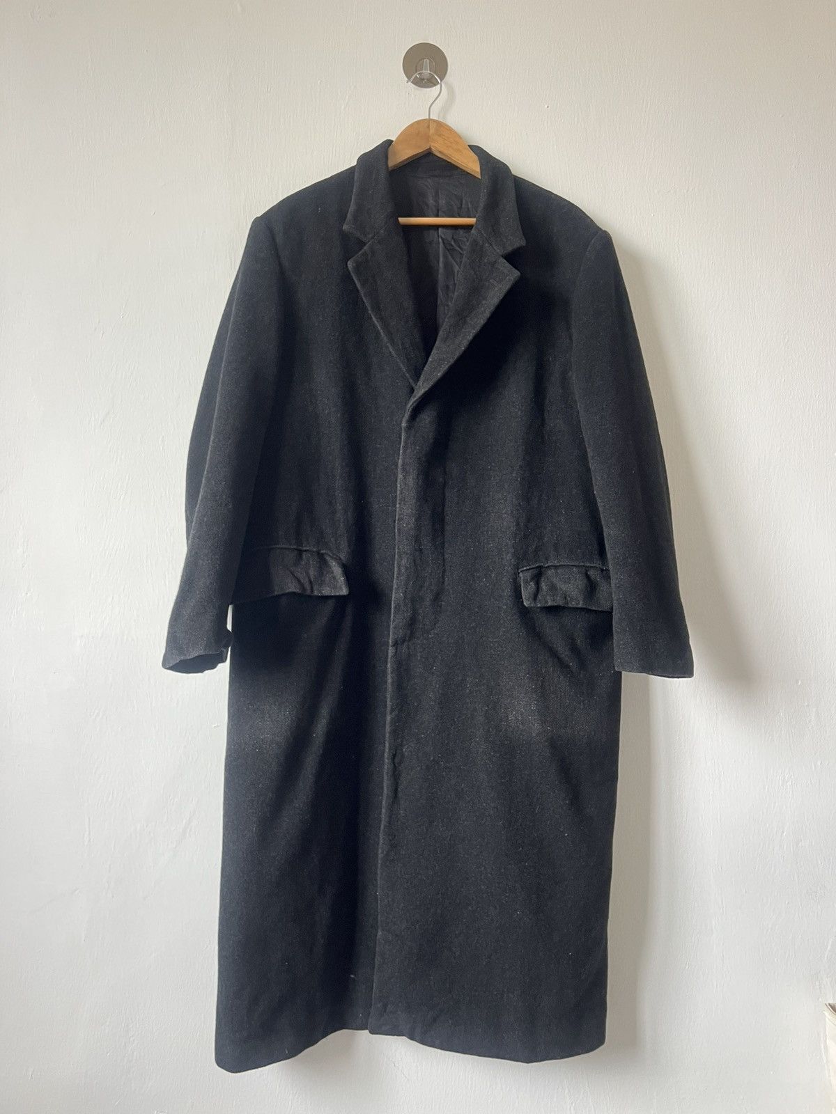 Yohji Yamamoto Yohji Yamamoto A.A.R Long Coat Wool Size US L / EU 52-54 / 3 - 1 Thumbnail