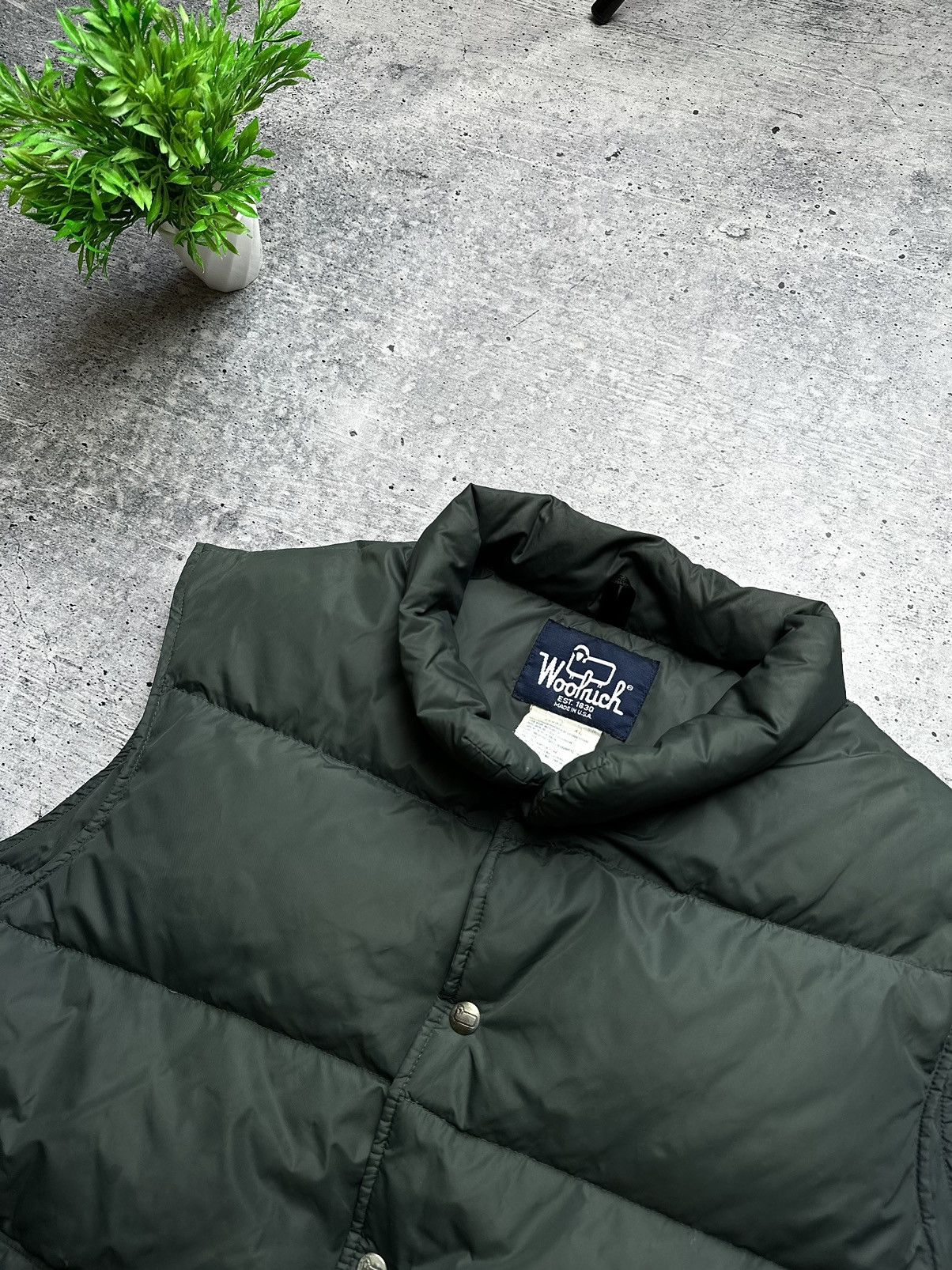 Woolrich Woolen Mills Vintage 90s Woolrich USA Down 700 Y2K Hype Puffer Vest Size US S / EU 44-46 / 1 - 3 Thumbnail