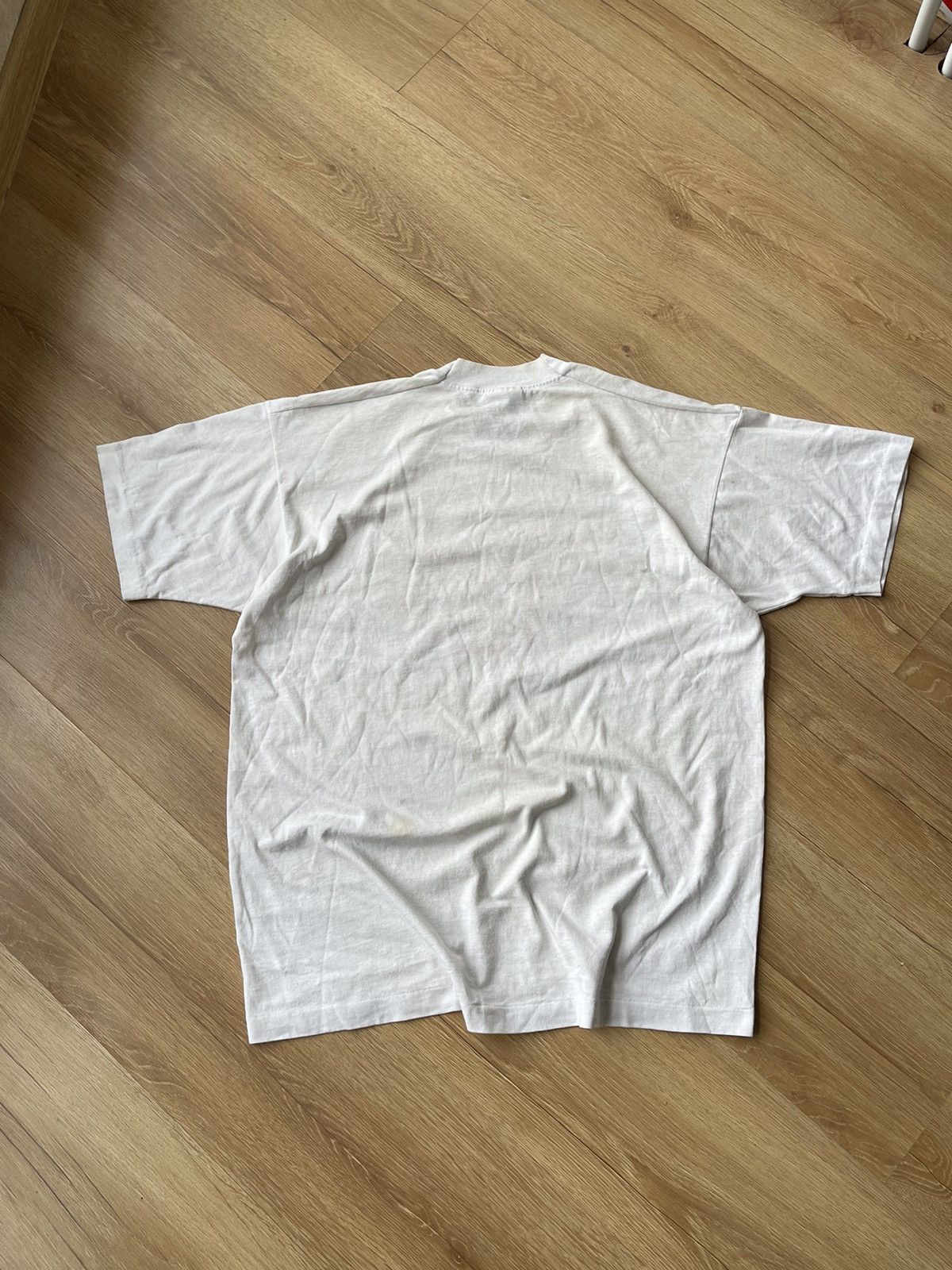 Vintage 80s STP “Is The Edge” NASCAR Racing Trashed T-shirt Tee Size US XL / EU 56 / 4 - 17 Thumbnail