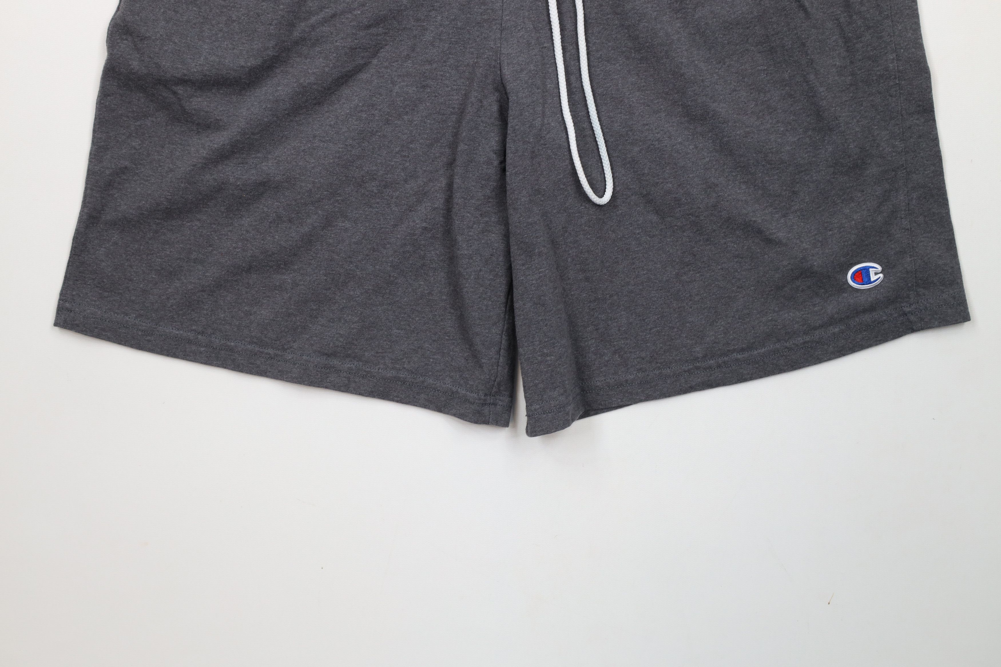 Champion × Vintage Vintage Y2K Champion Classic Logo Above Knee Shorts Gray Size US 36 / EU 52 - 4 Thumbnail