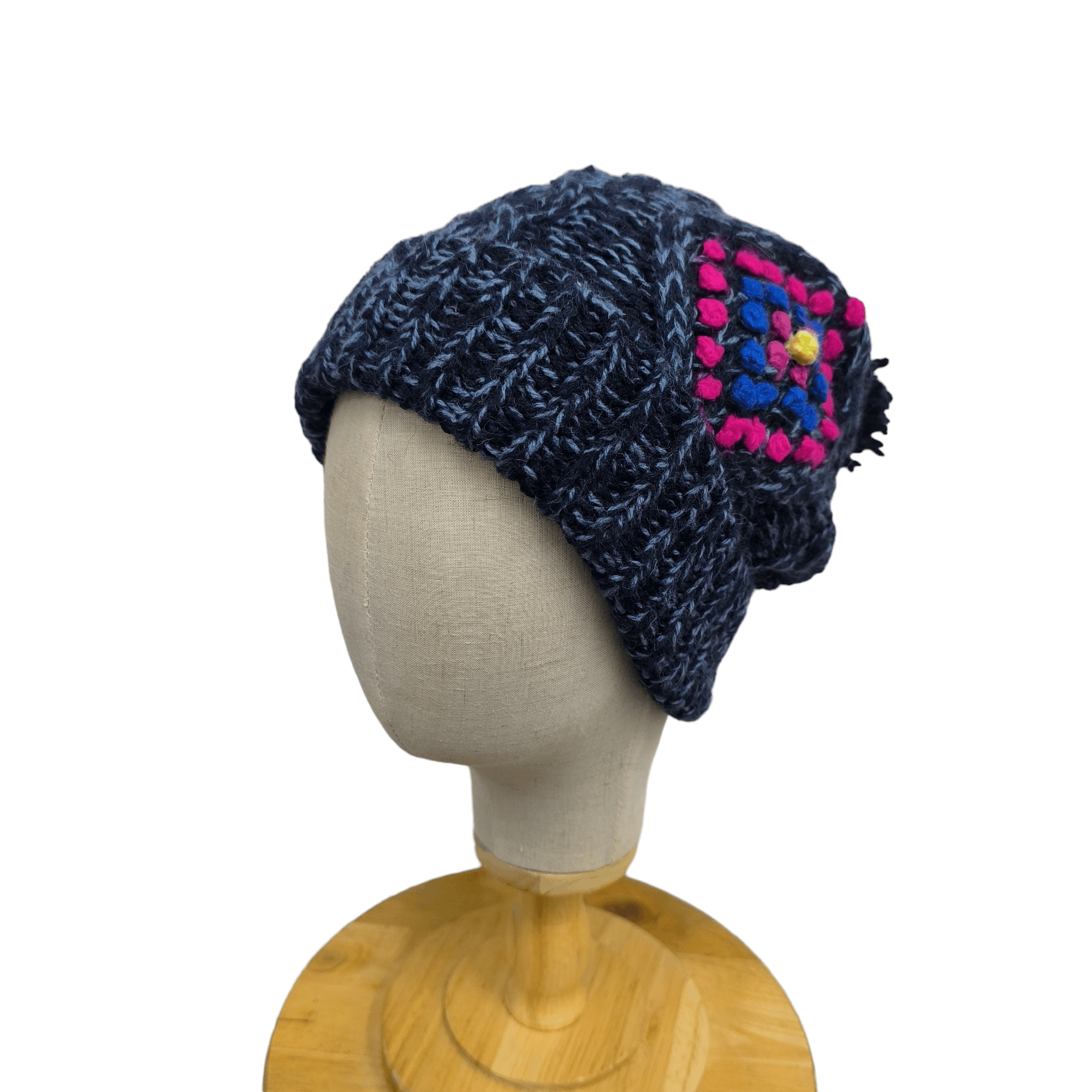 Japanese Brand 🌟Japanese brand titicaca navajo native american beanie hat Size ONE SIZE - 1 Thumbnail