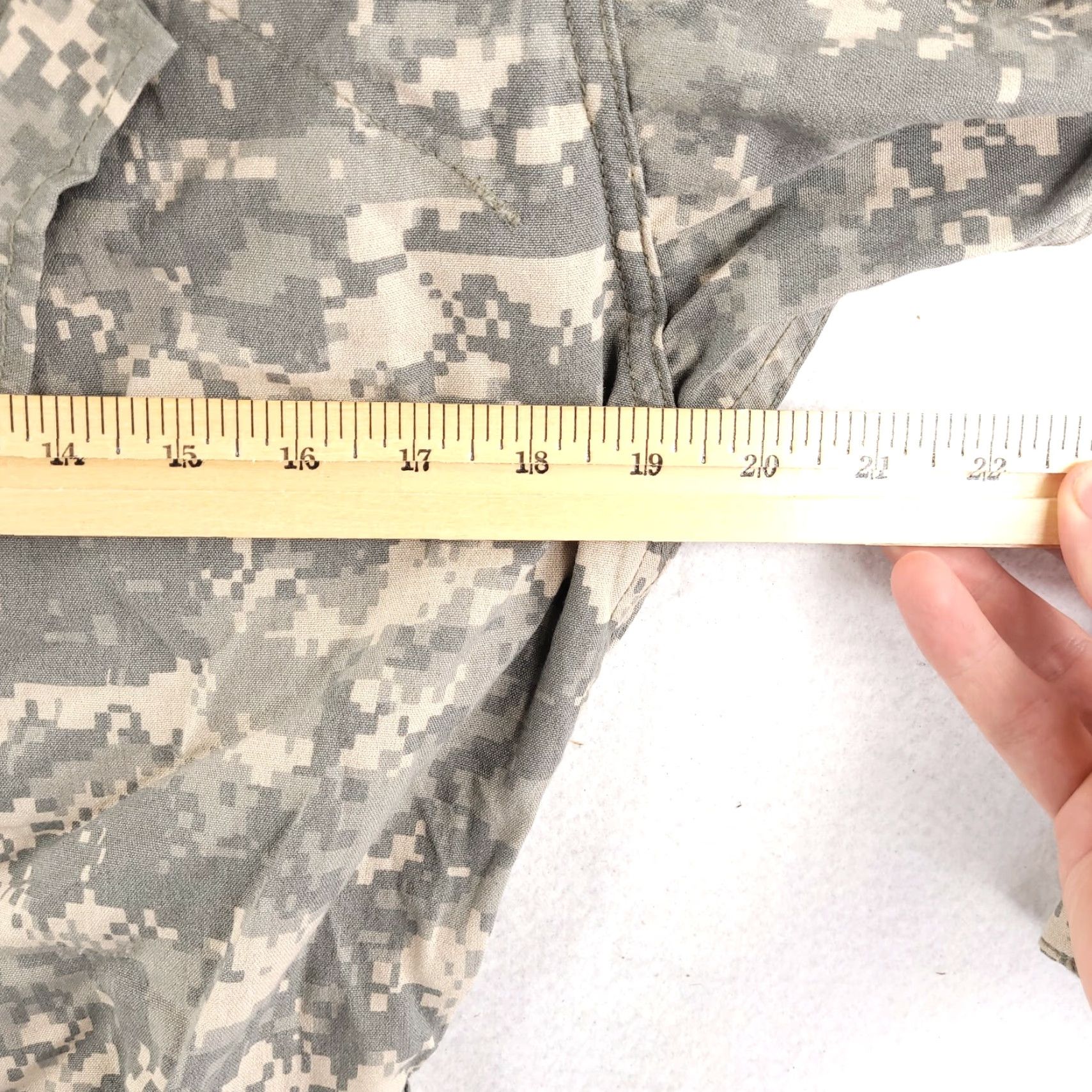 Vintage Military Aircrew Combat Flight Shirt Camo Men's Small Digital Camouflage Size US S / EU 44-46 / 1 - 4 Thumbnail