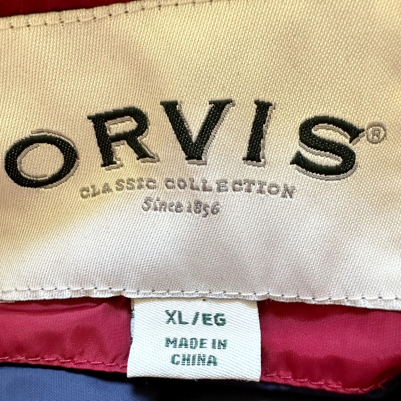 Orvis Orvis Down Puffer Vest Jacket Snap Button Stand Collar XL Size US XL / EU 56 / 4 - 4 Thumbnail