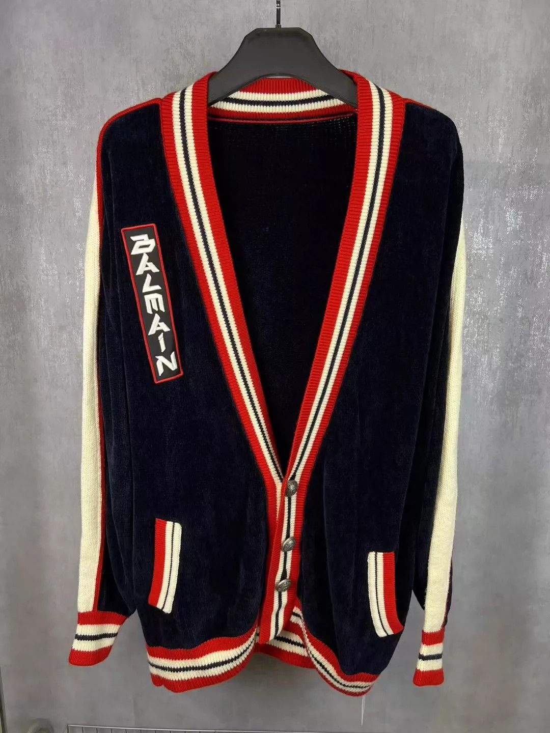 Balmain Balmain Cashmere knitted sweater cardigan Size US S / EU 44-46 / 1 - 1 Thumbnail