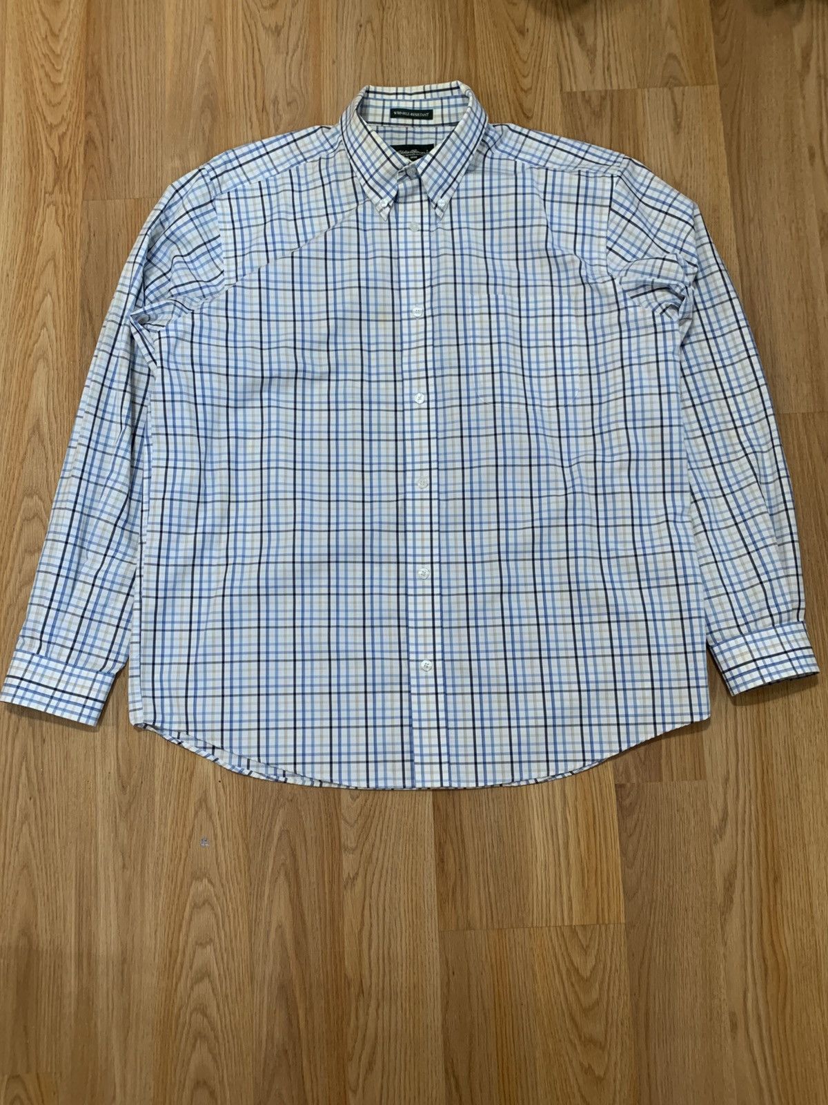 Eddie Bauer SzL-Eddie Bauer Long Sleeve Plaid Button Up Plaid Size US L / EU 52-54 / 3 - 1 Thumbnail
