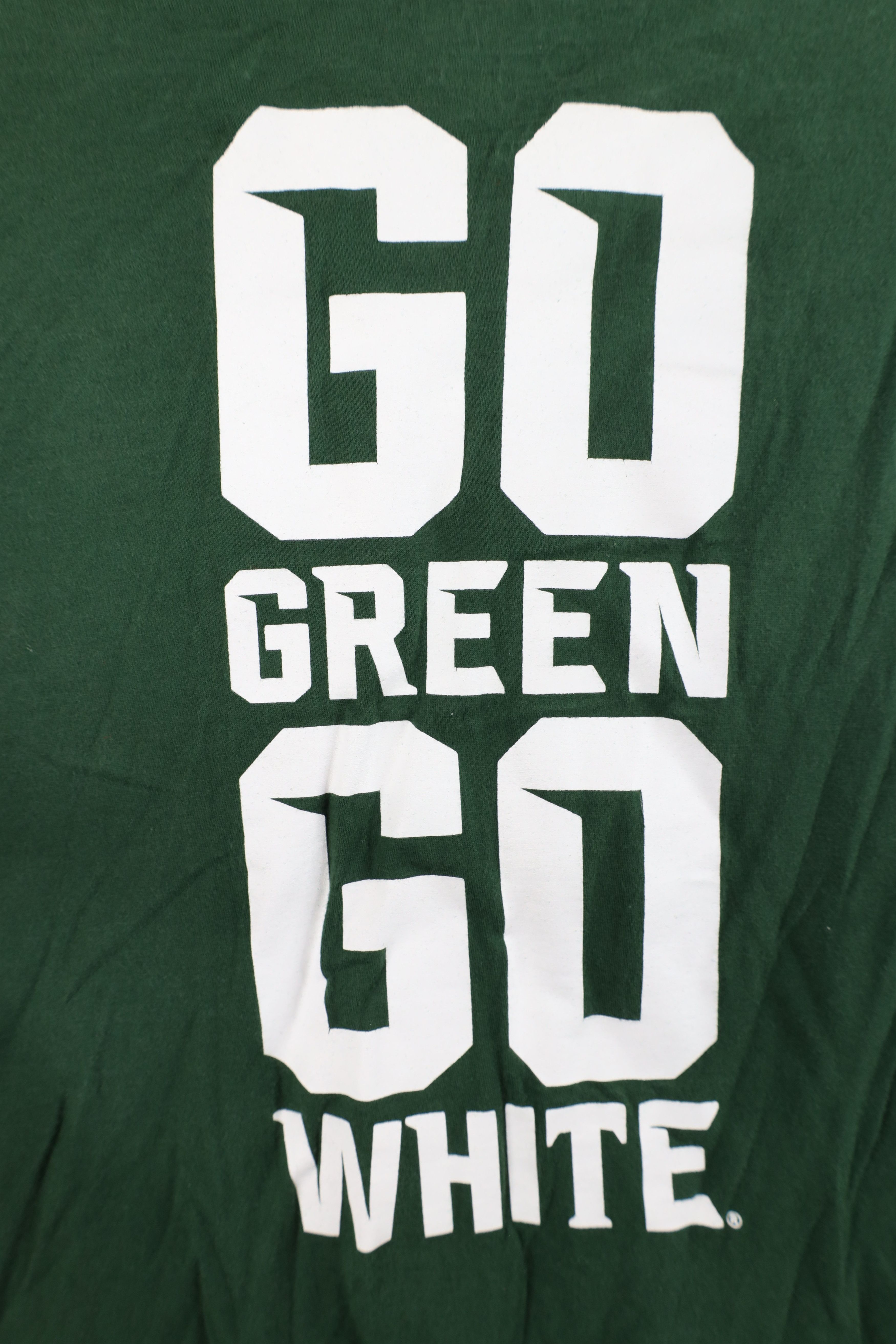 Nike Nike Michigan State University Football T-Shirt Green Size XL / US 12-14 / IT 48-50 - 12 Thumbnail