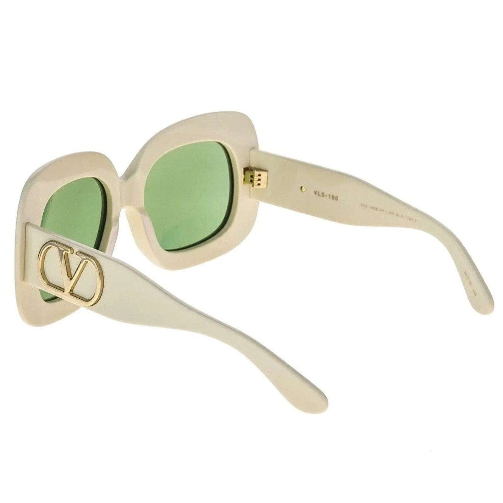 Valentino New! Valentino VLS 180B, Cream Sunglasses Authentic Size ONE SIZE - 2 Thumbnail