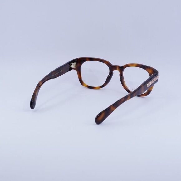Gucci Gucci GG1518O 002 Eyeglasses Havana 51mm Square Frame Size ONE SIZE - 4 Thumbnail